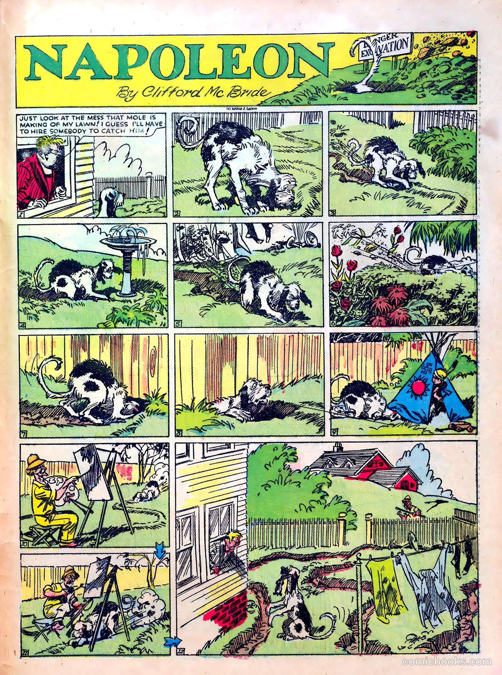 Famous Funnies #10 (1935) — page 61 of 64