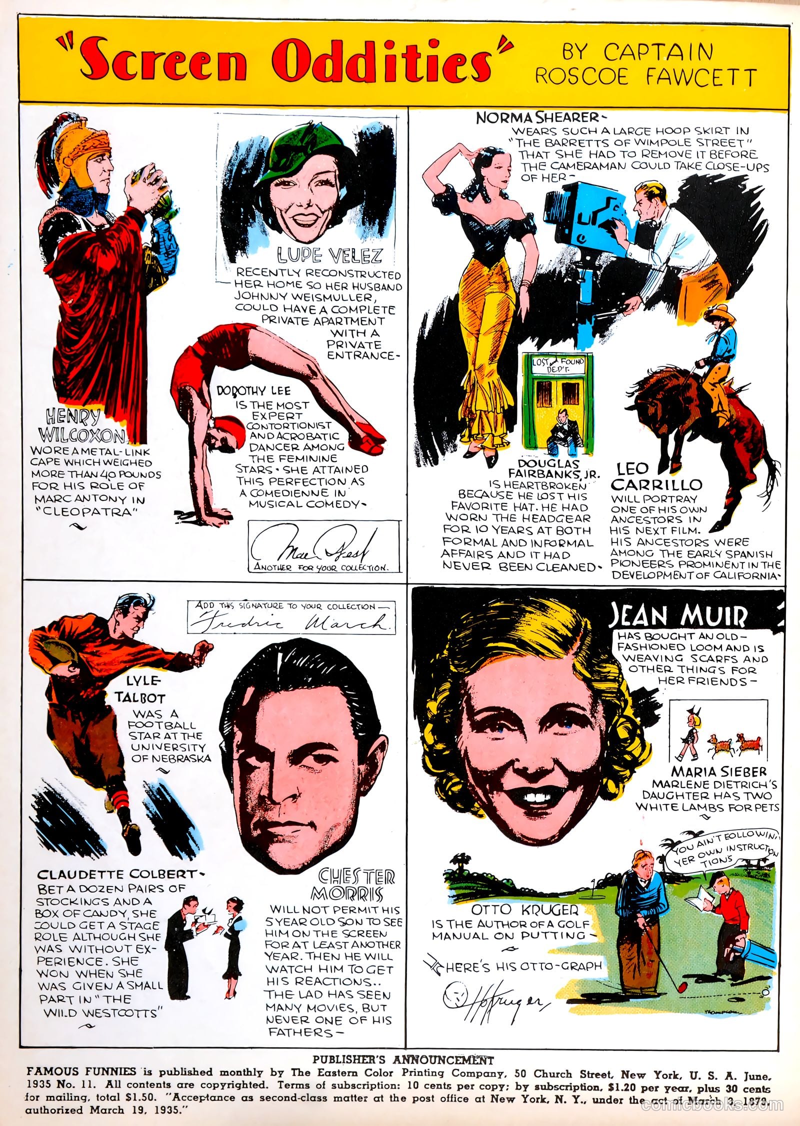 Famous Funnies #11 (1935) — page 2 of 63