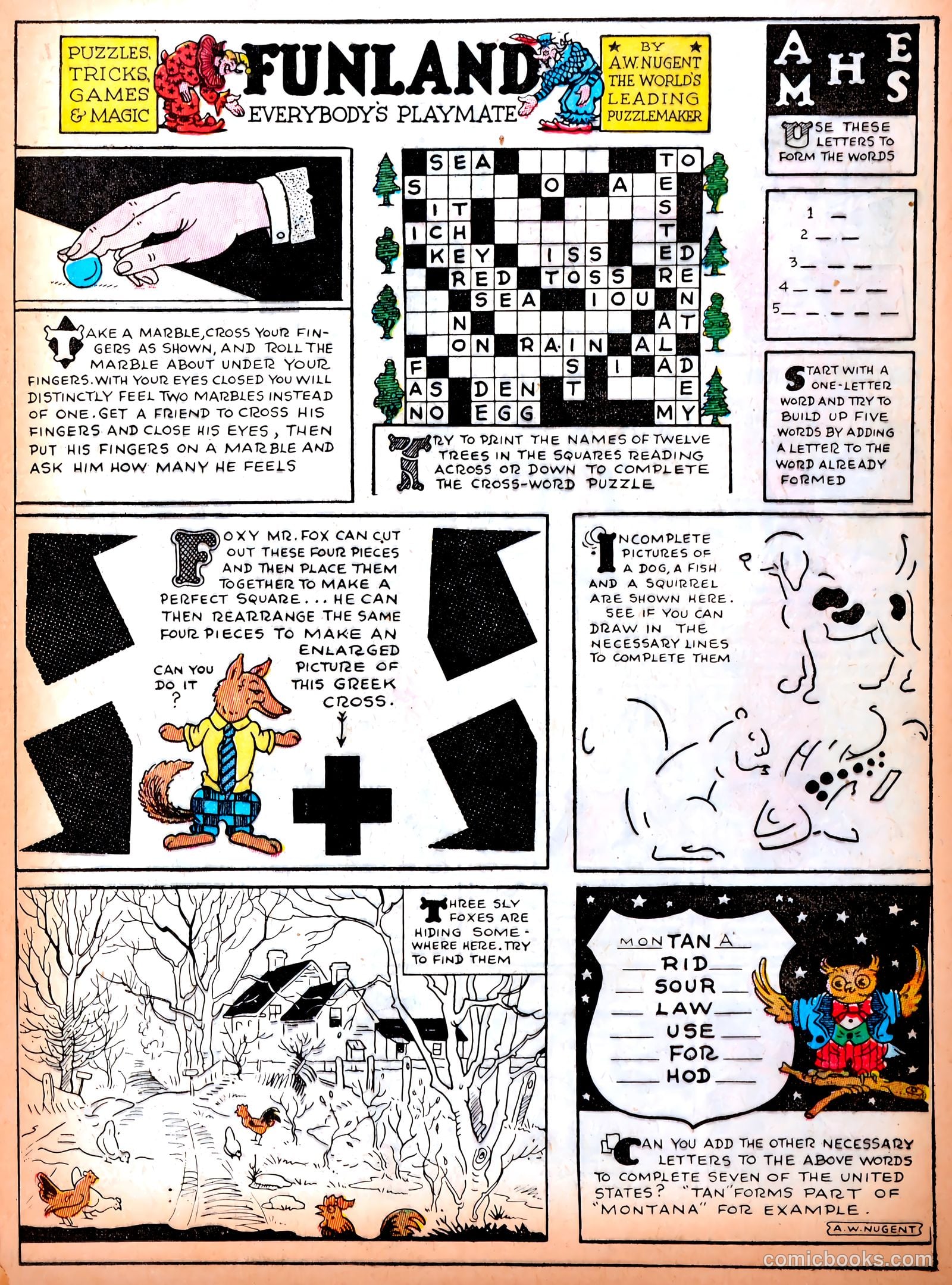 Famous Funnies #11 (1935) — page 19 of 63