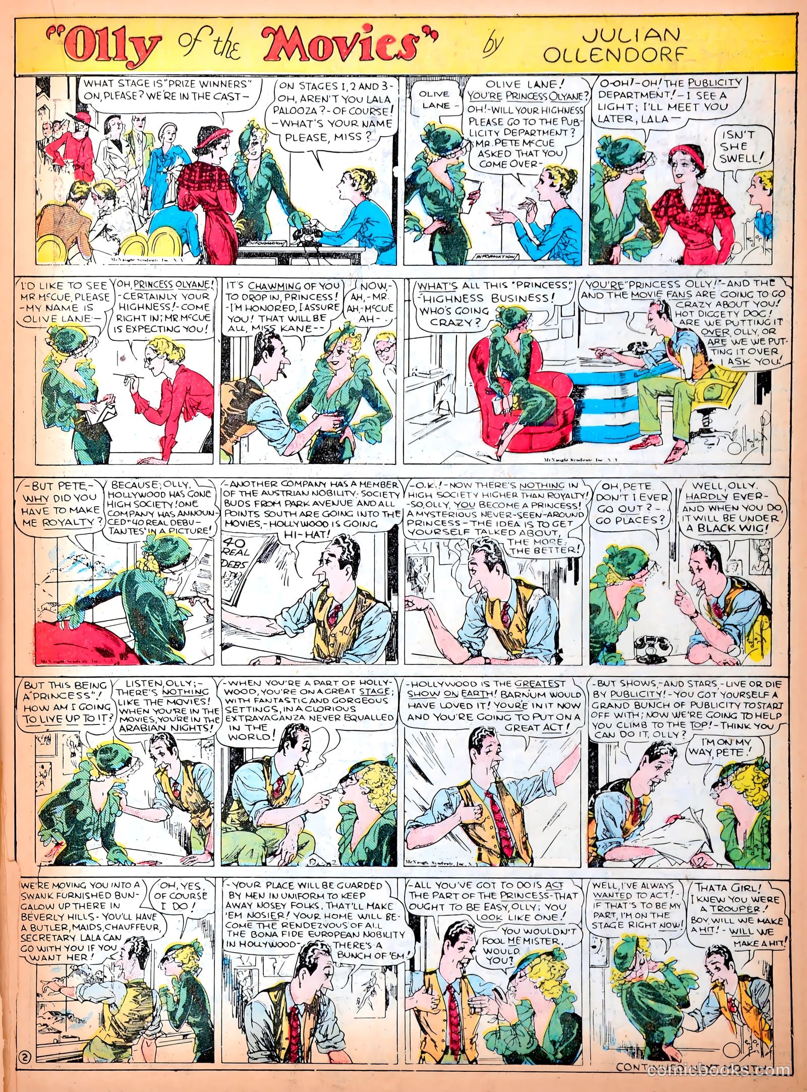 Famous Funnies #11 (1935) — page 23 of 63