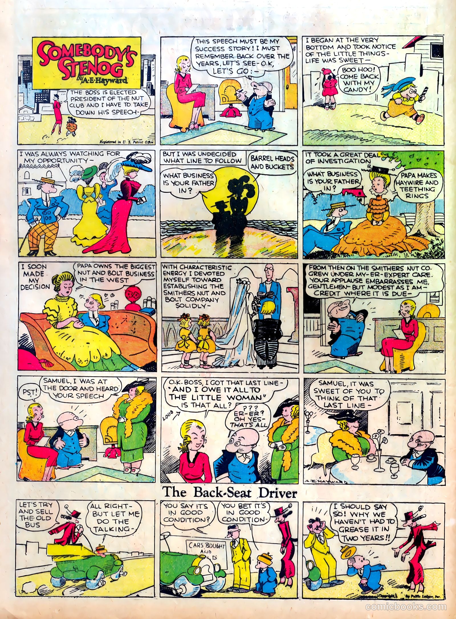 Famous Funnies #12 (1935) — page 19 of 65