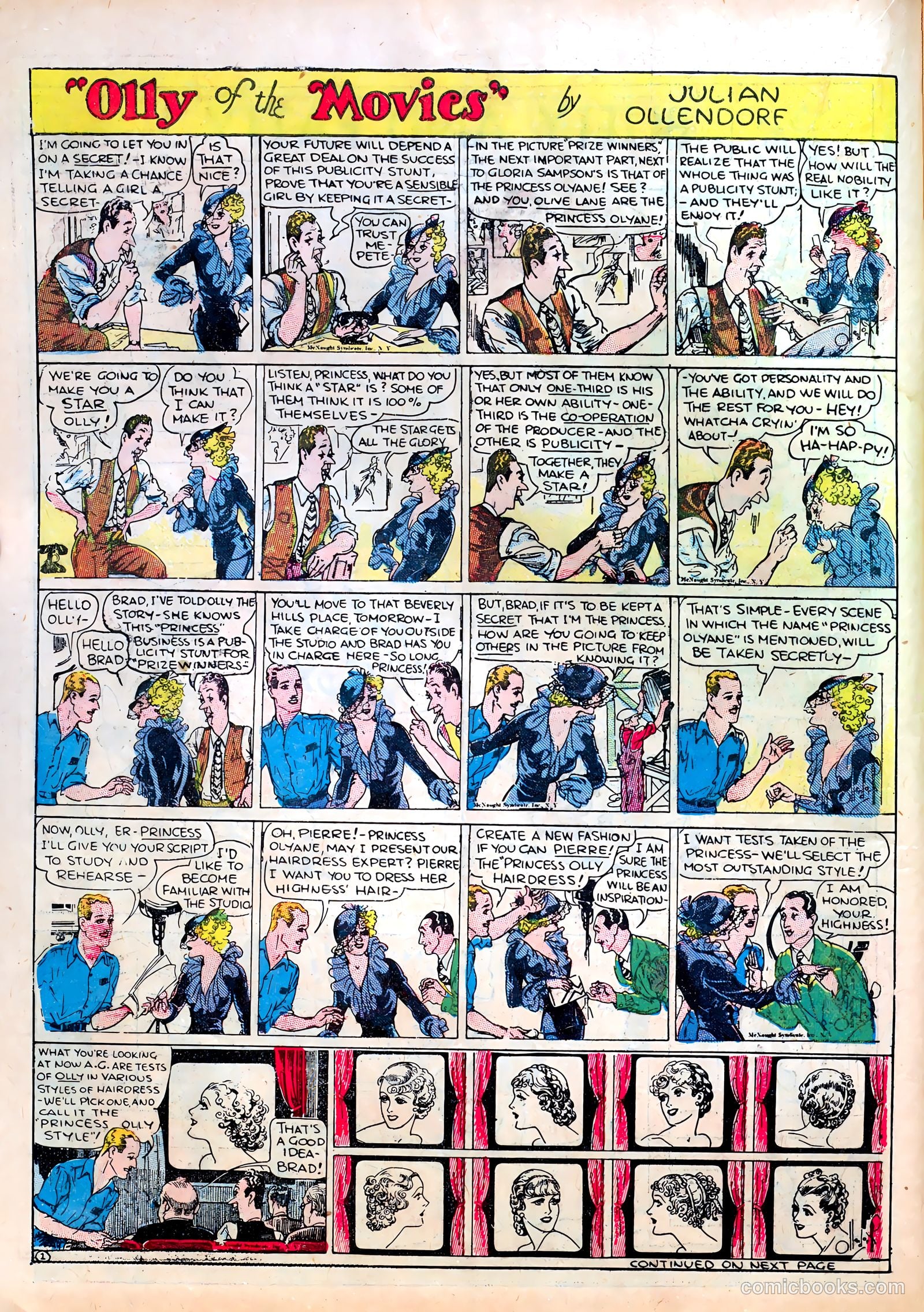 Famous Funnies #12 (1935) — page 23 of 65