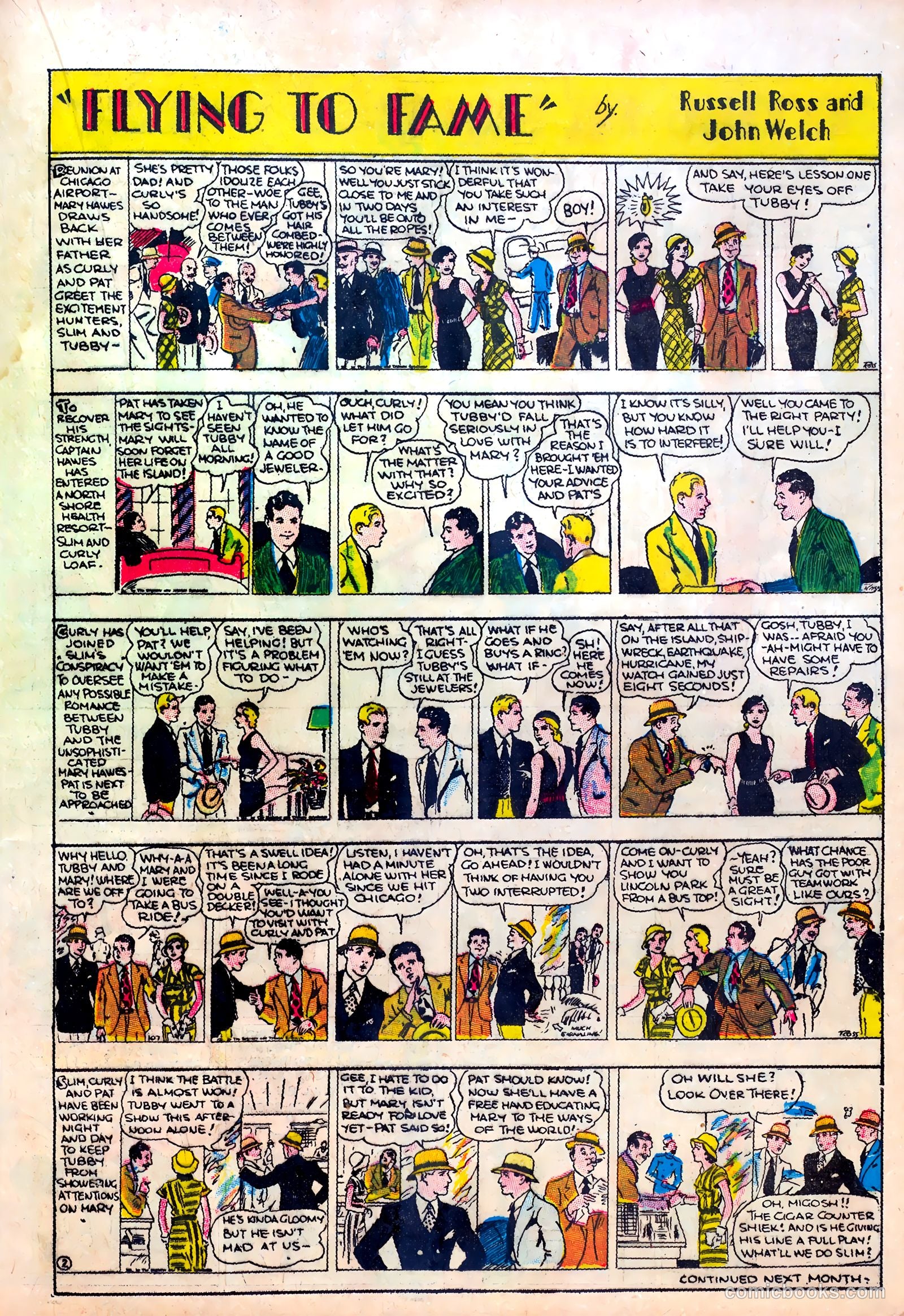 Famous Funnies #12 (1935) — page 28 of 65