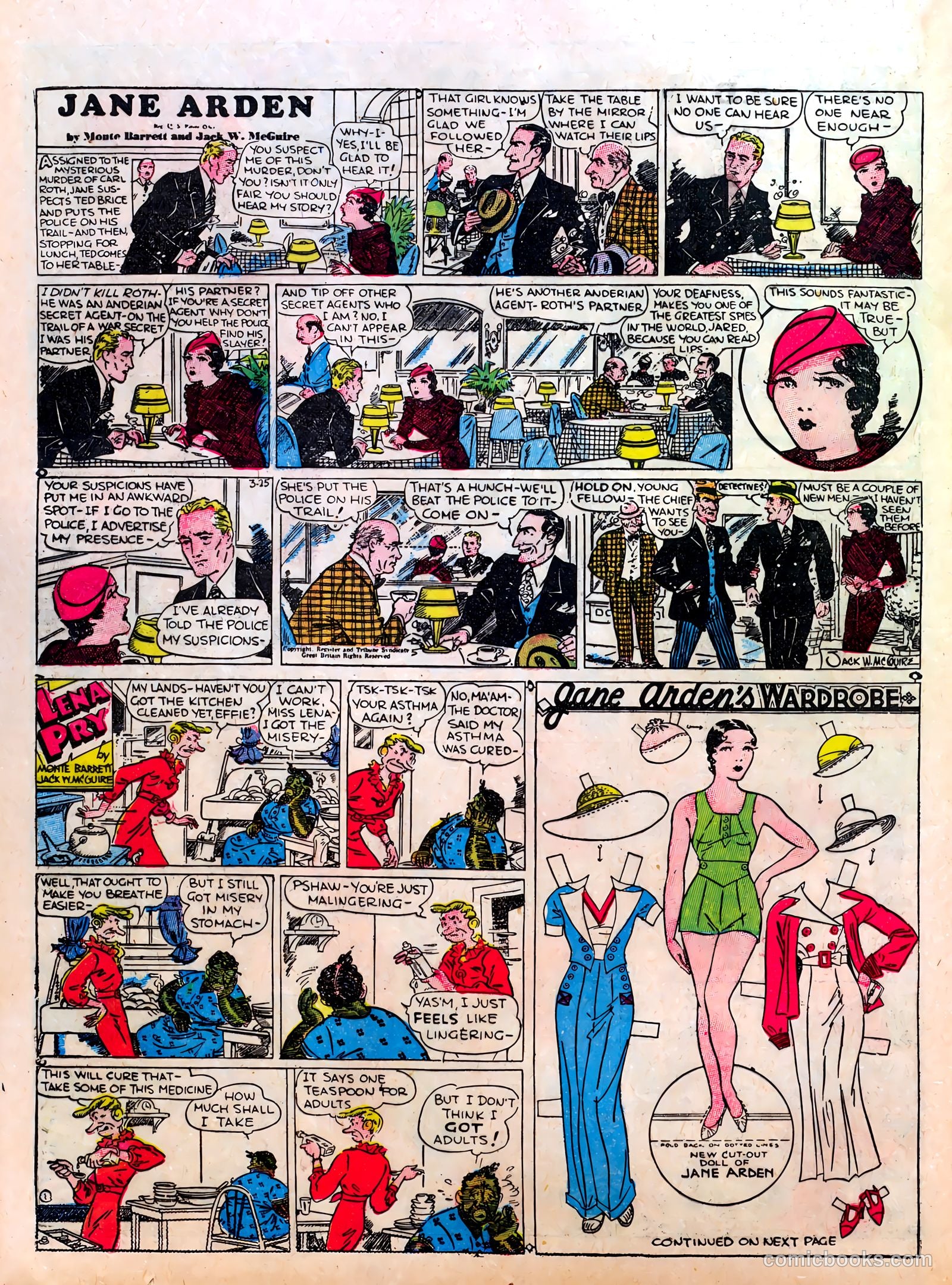 Famous Funnies #12 (1935) — page 41 of 65
