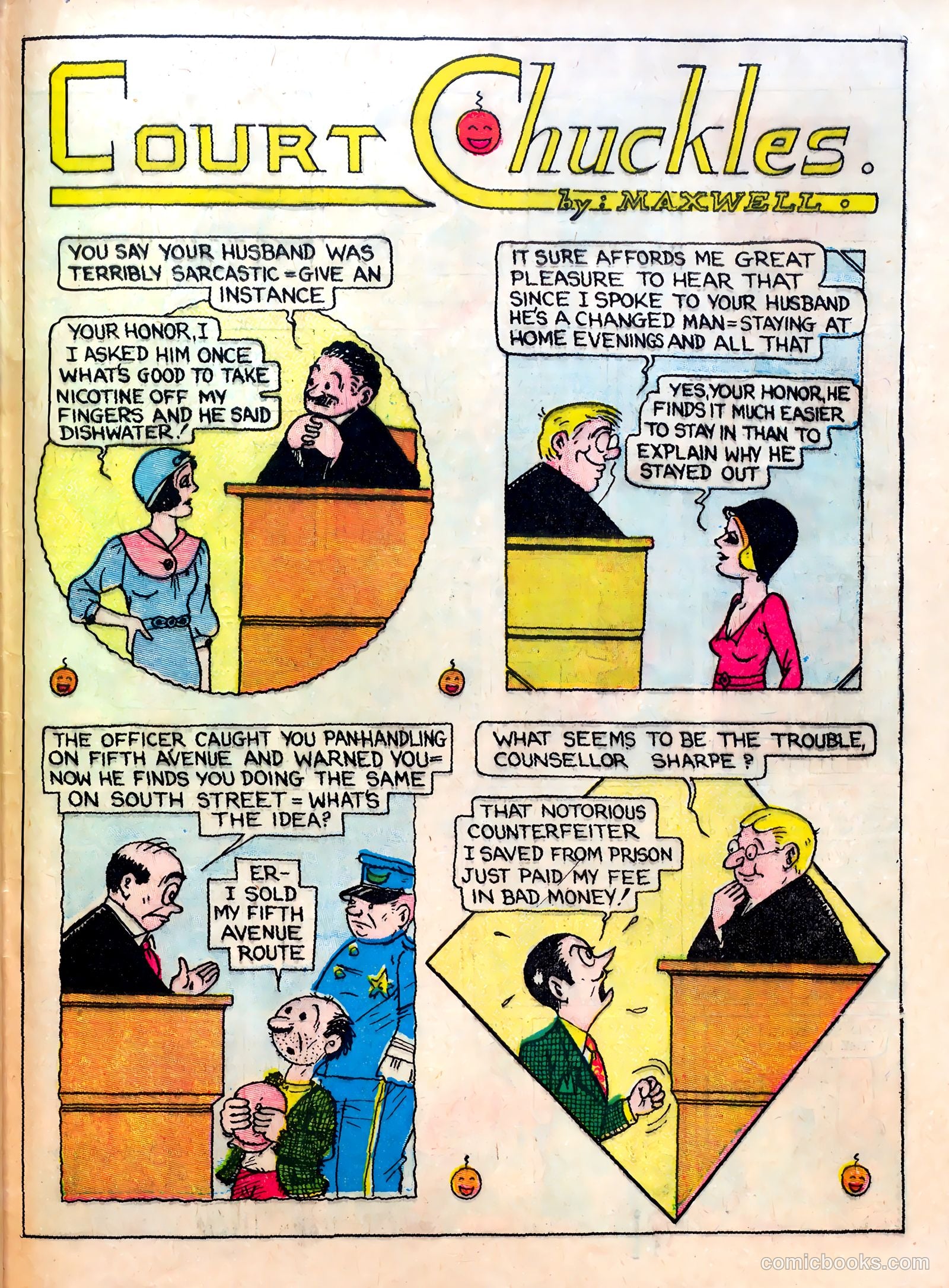 Famous Funnies #12 (1935) — page 60 of 65