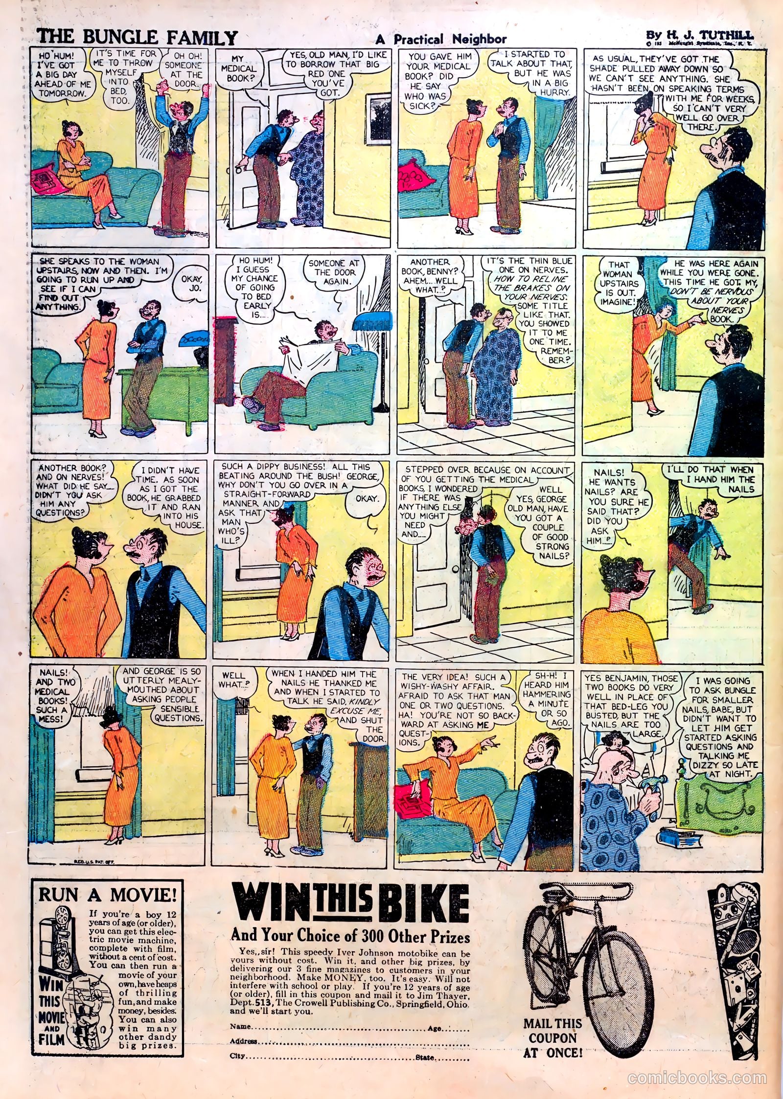 Famous Funnies #12 (1935) — page 63 of 65