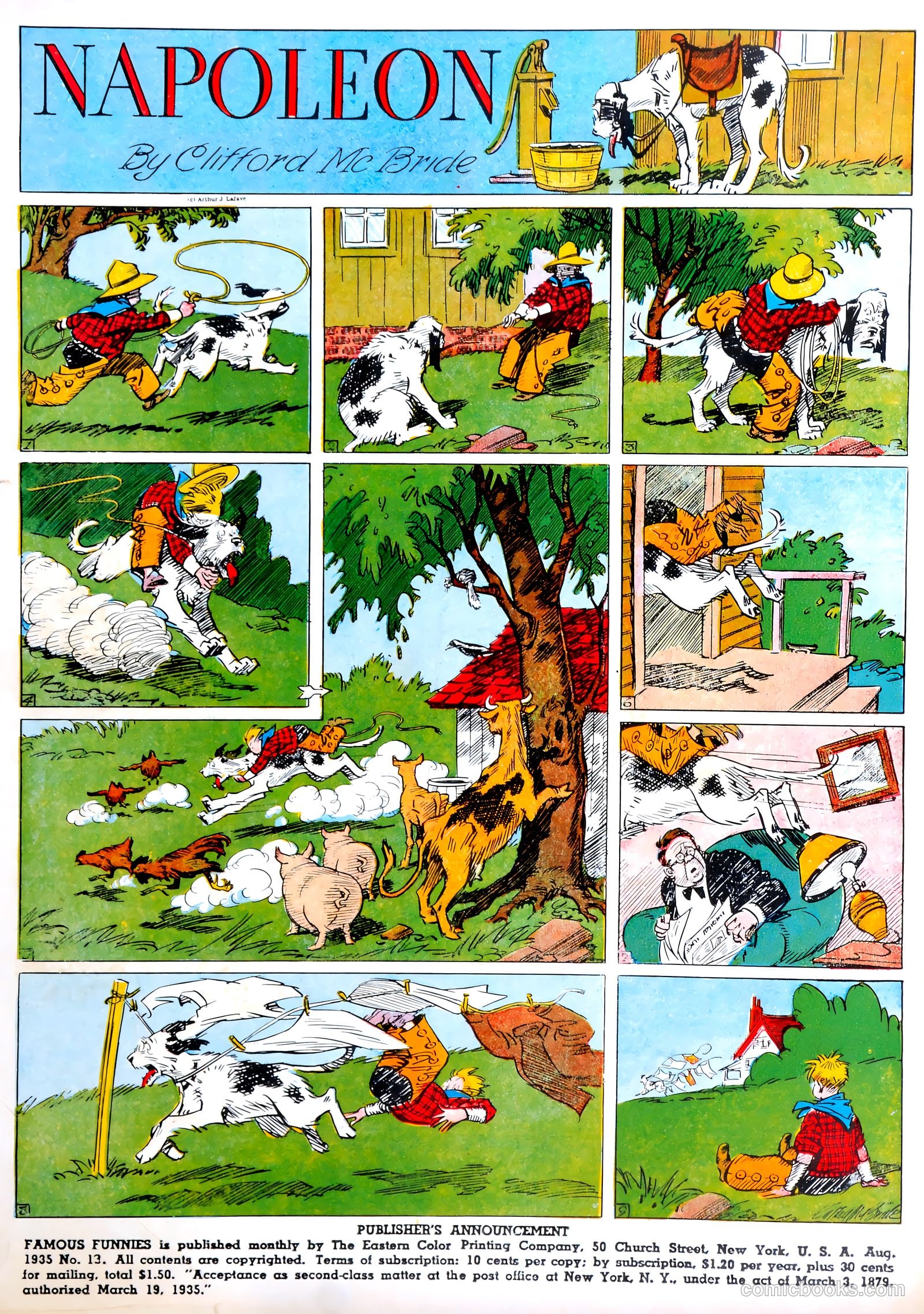 Famous Funnies #13 (1935) — page 2 of 63