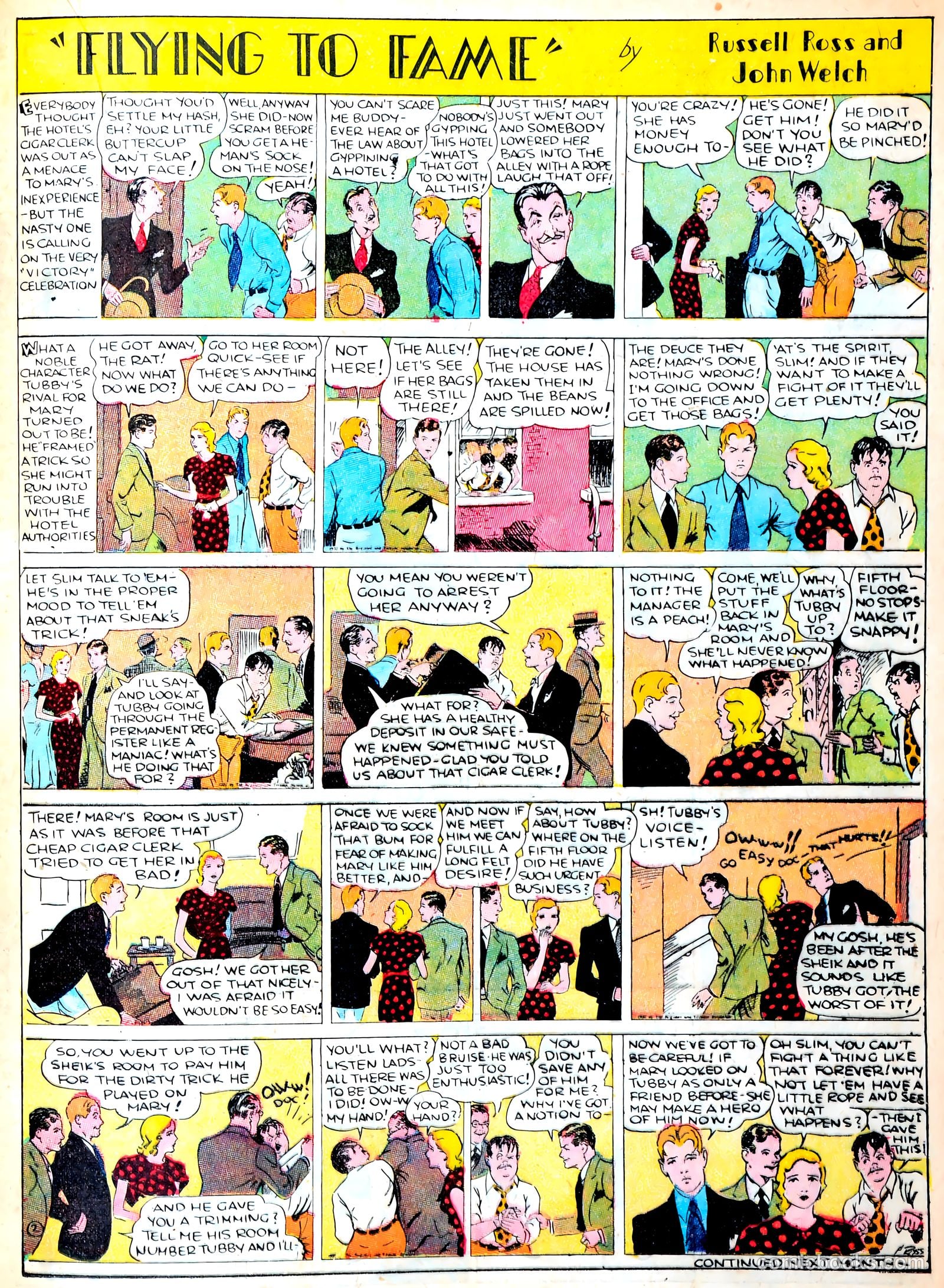 Famous Funnies #13 (1935) — page 27 of 63