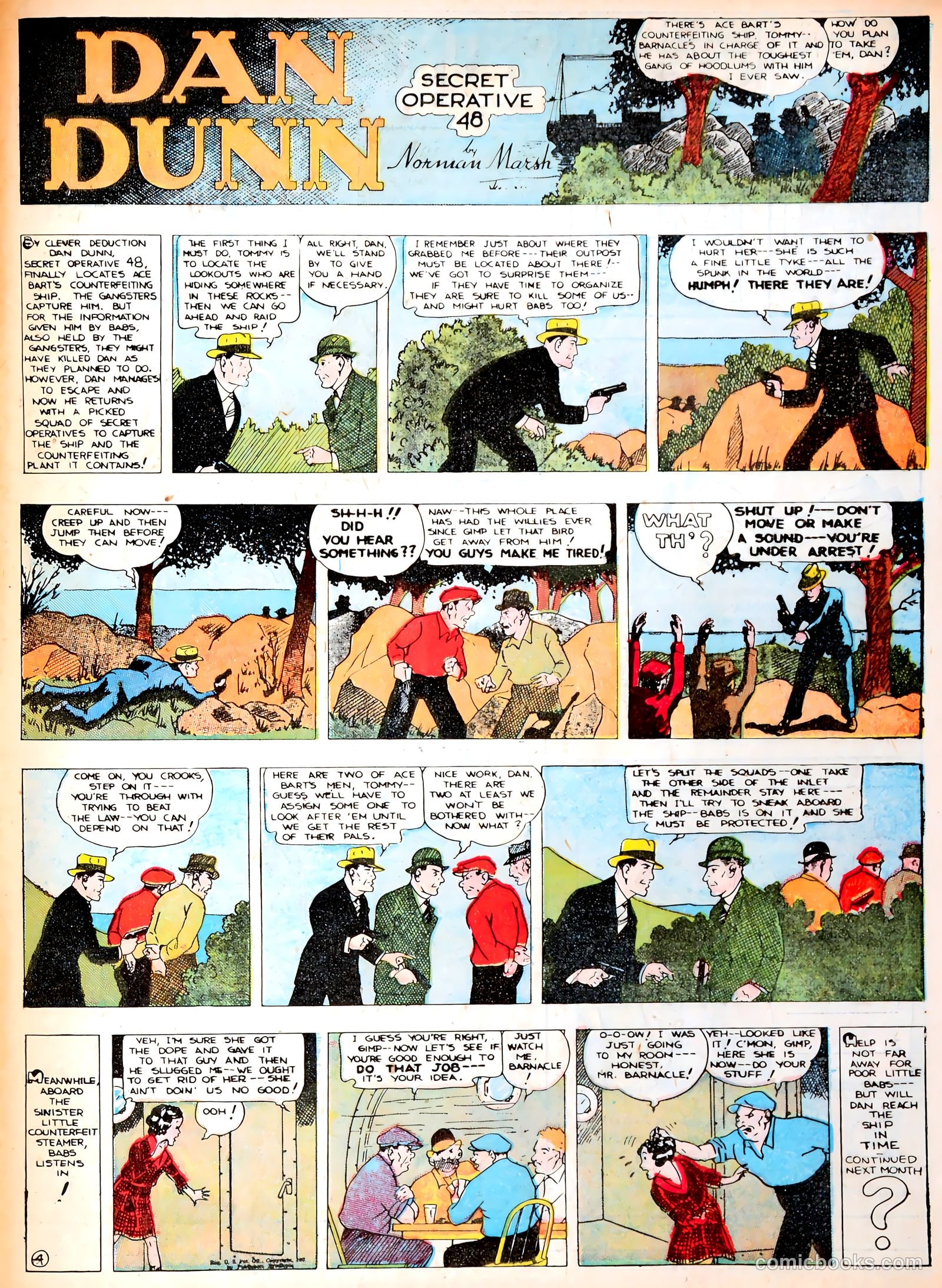 Famous Funnies #13 (1935) — page 54 of 63