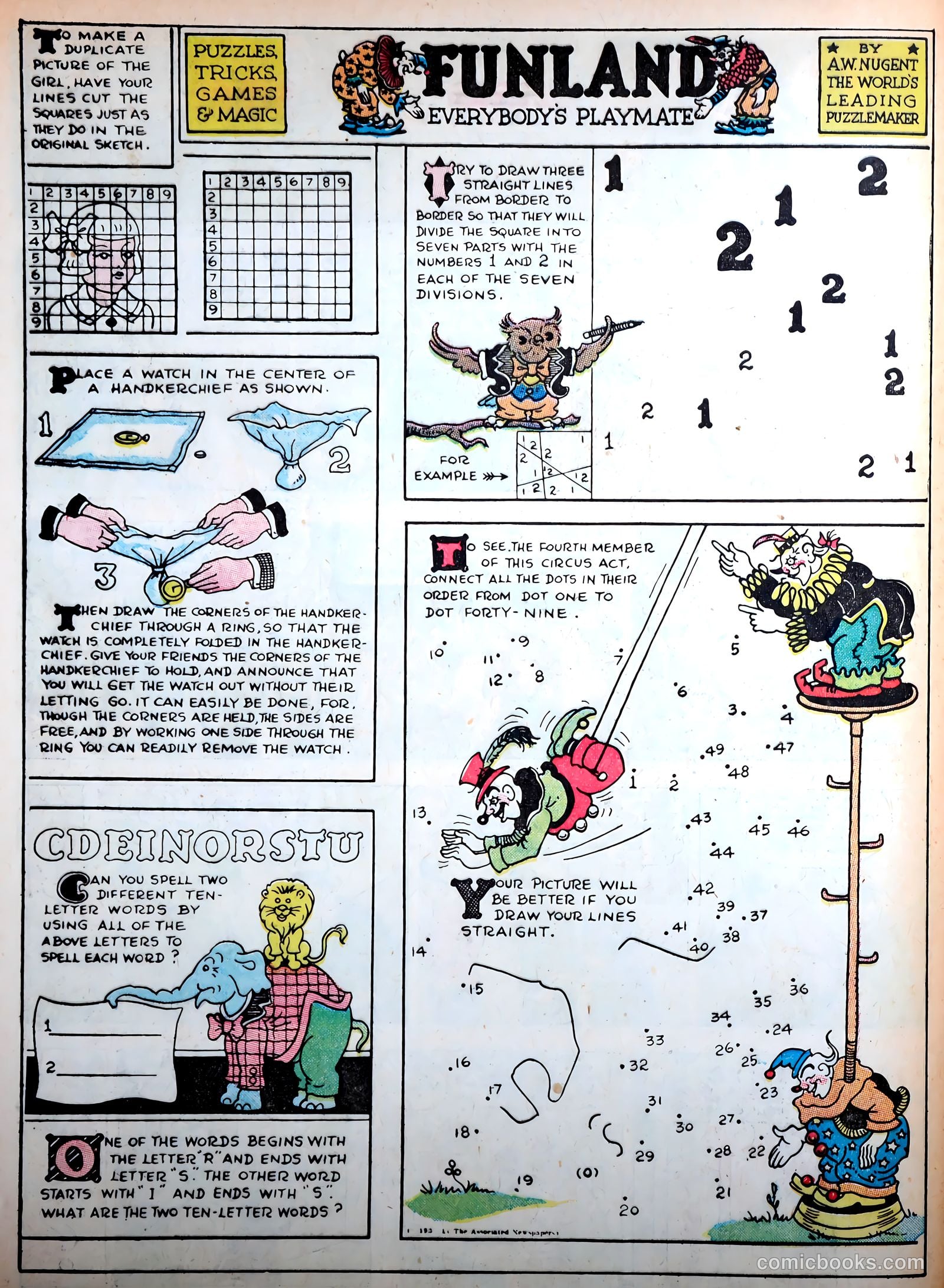 Famous Funnies #13 (1935) — page 55 of 63