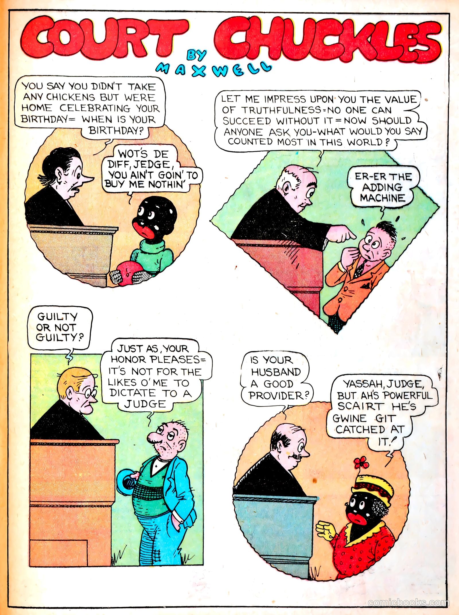 Famous Funnies #13 (1935) — page 58 of 63