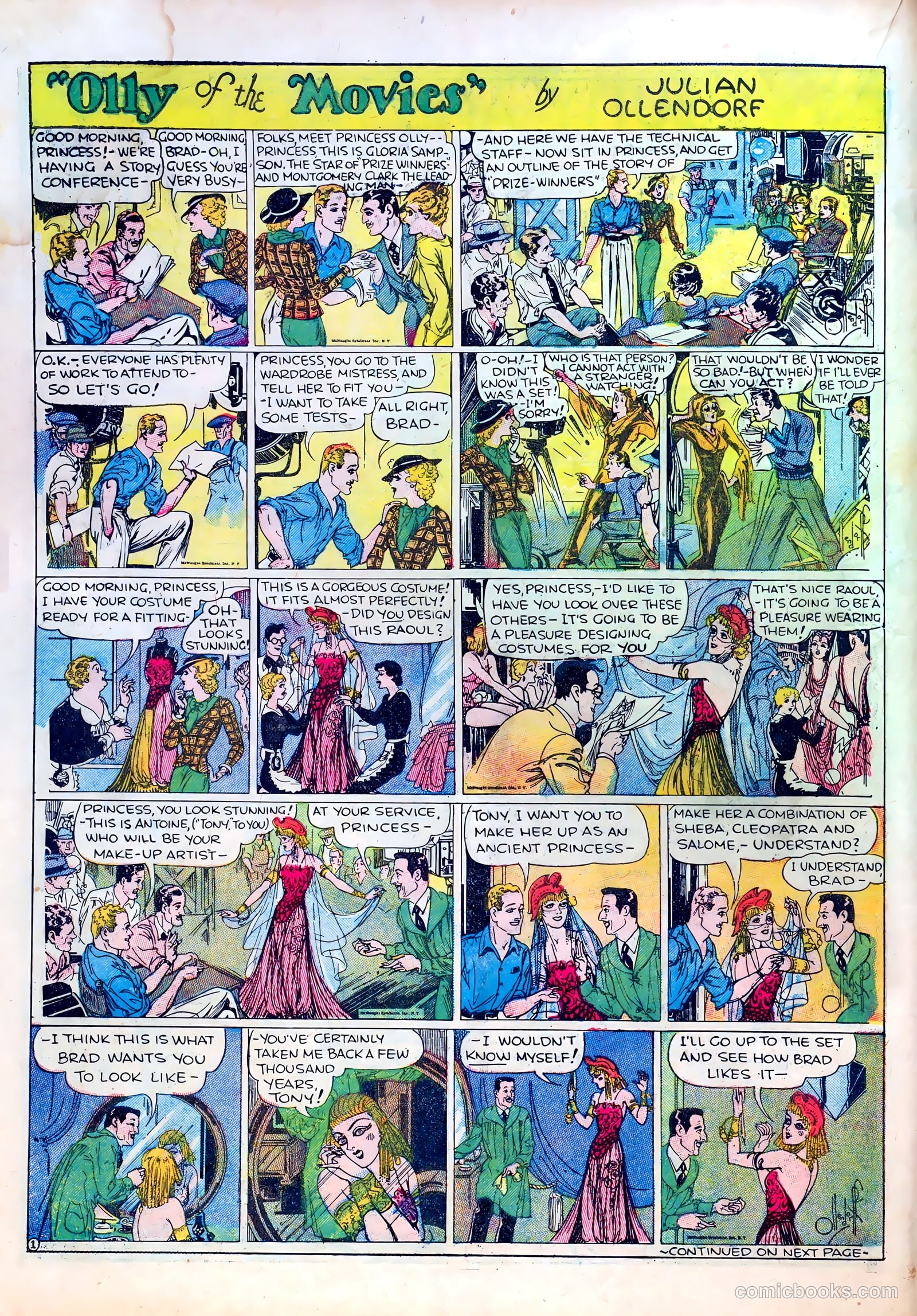 Famous Funnies #14 (1935) — page 22 of 64