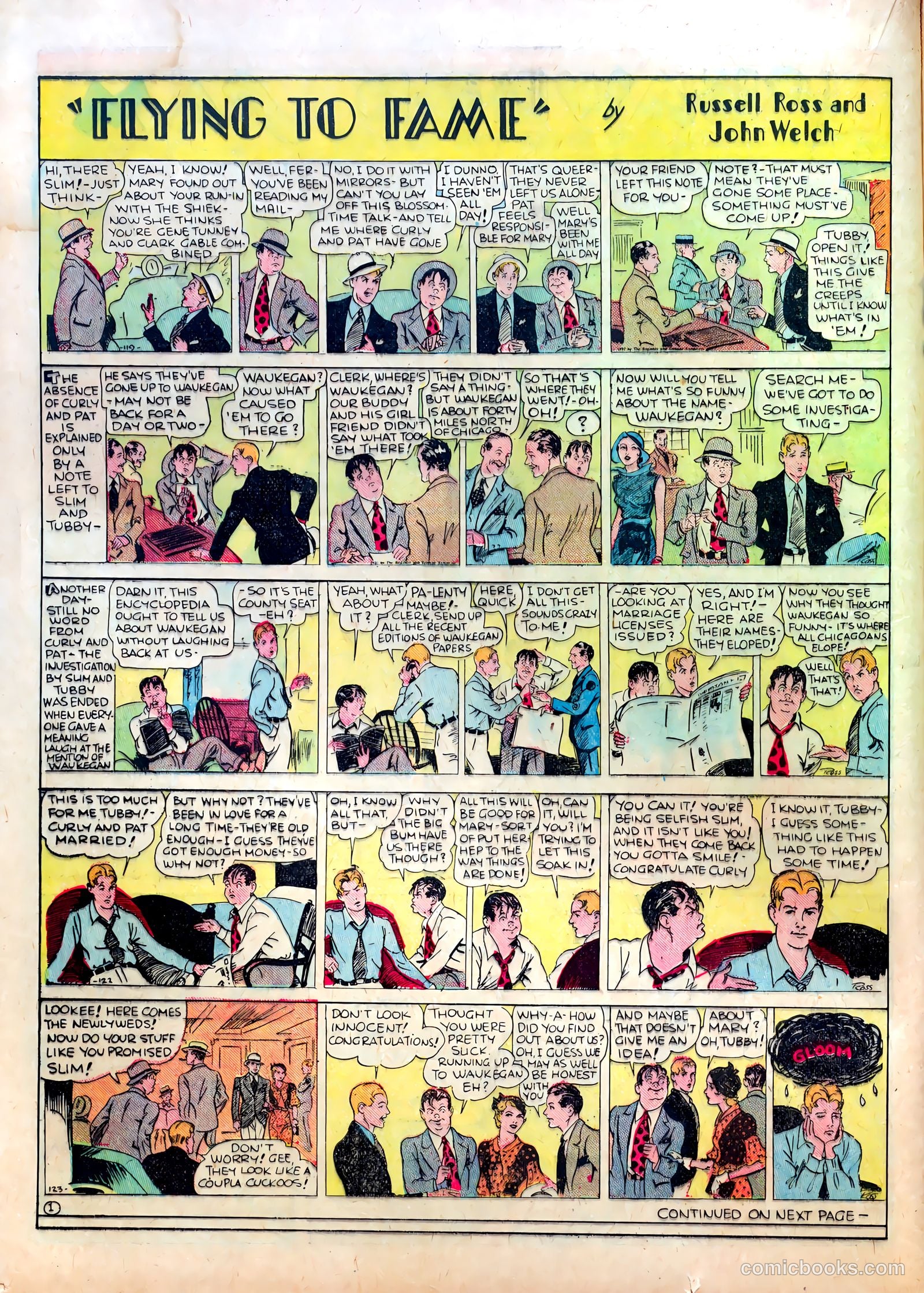 Famous Funnies #14 (1935) — page 26 of 64