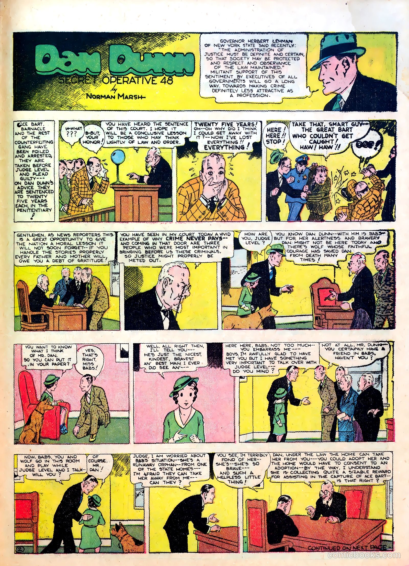Famous Funnies #14 (1935) — page 53 of 64