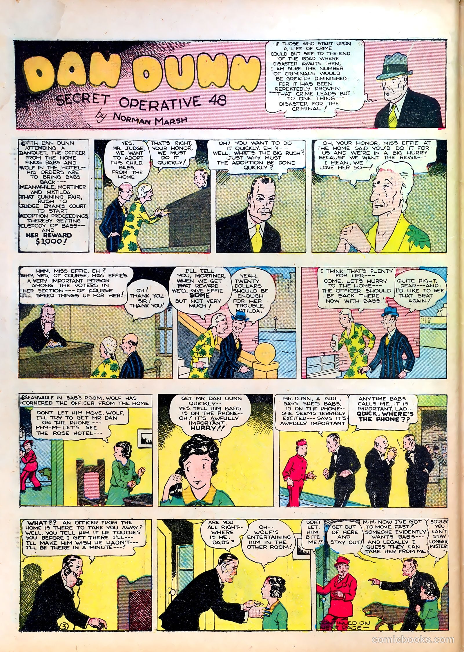 Famous Funnies #14 (1935) — page 54 of 64