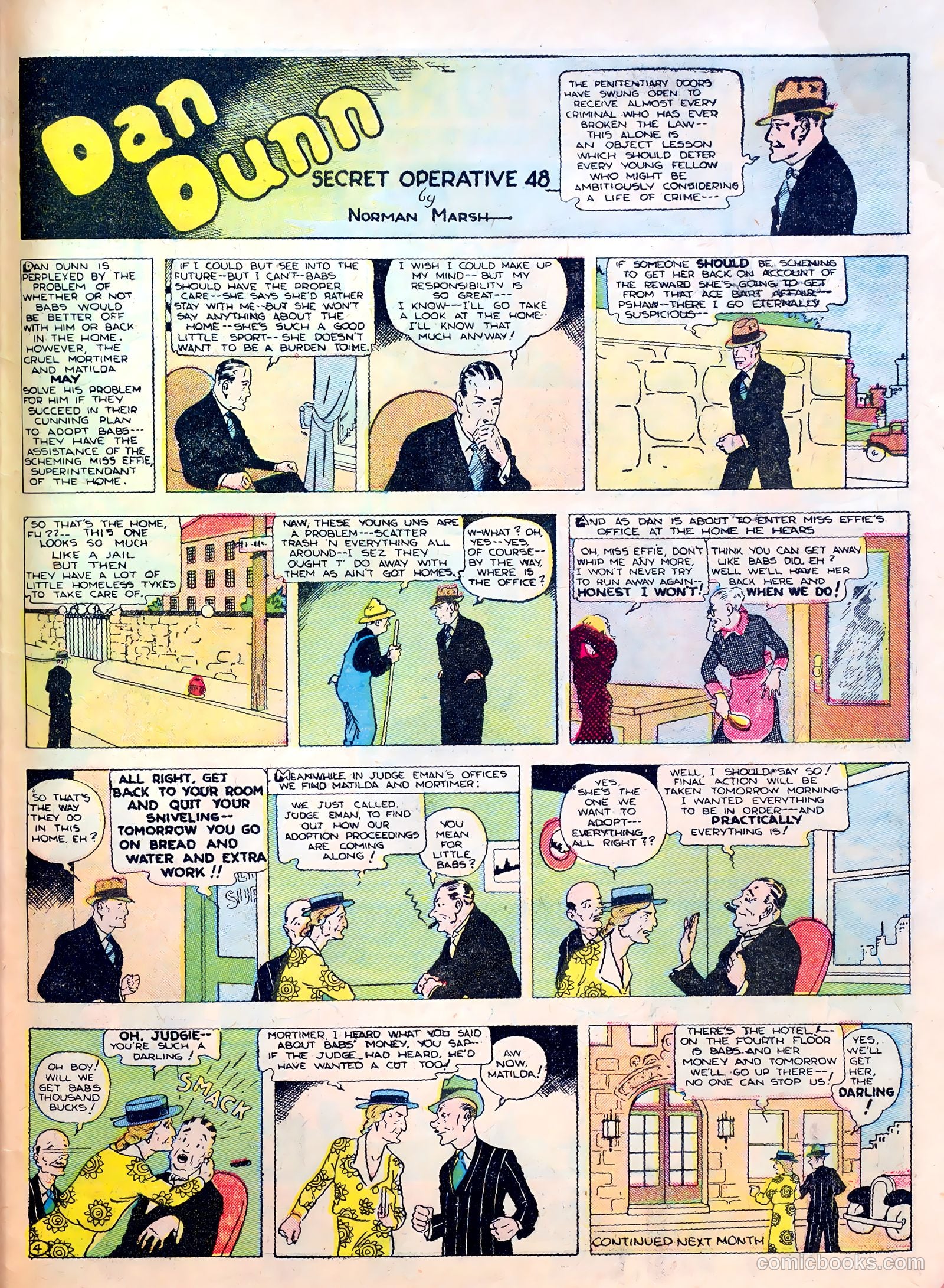 Famous Funnies #14 (1935) — page 55 of 64