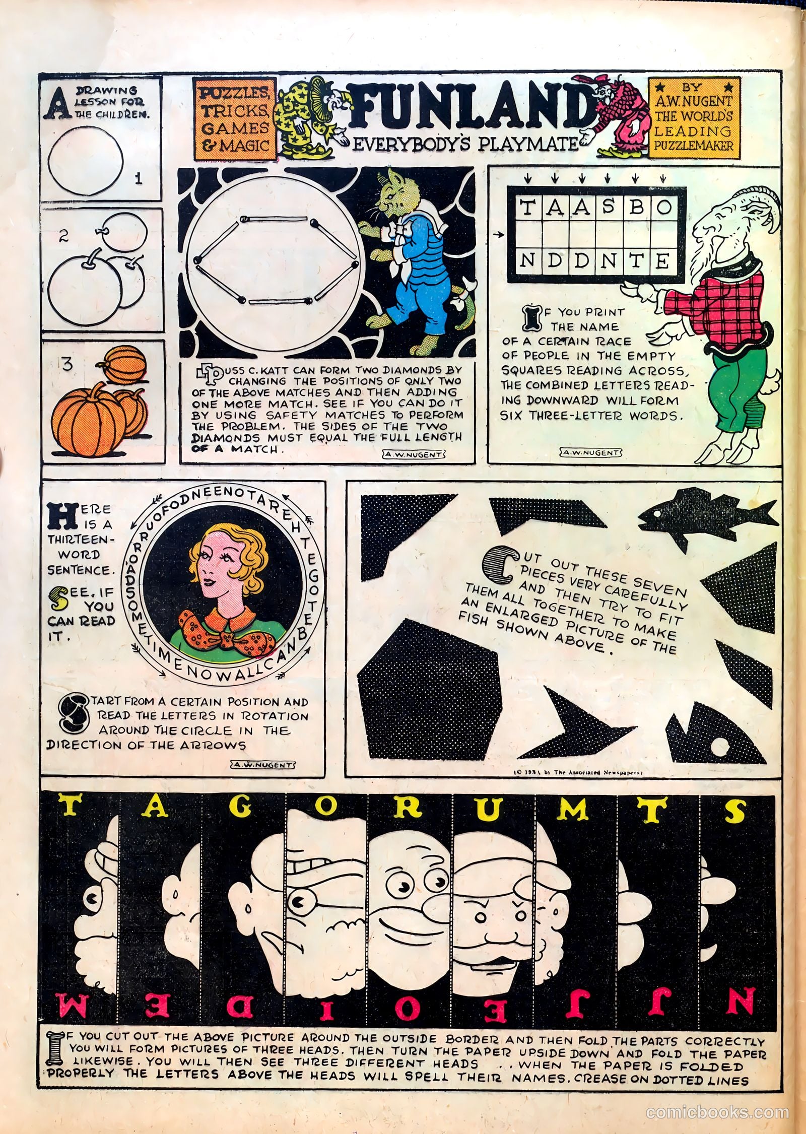 Famous Funnies #14 (1935) — page 56 of 64