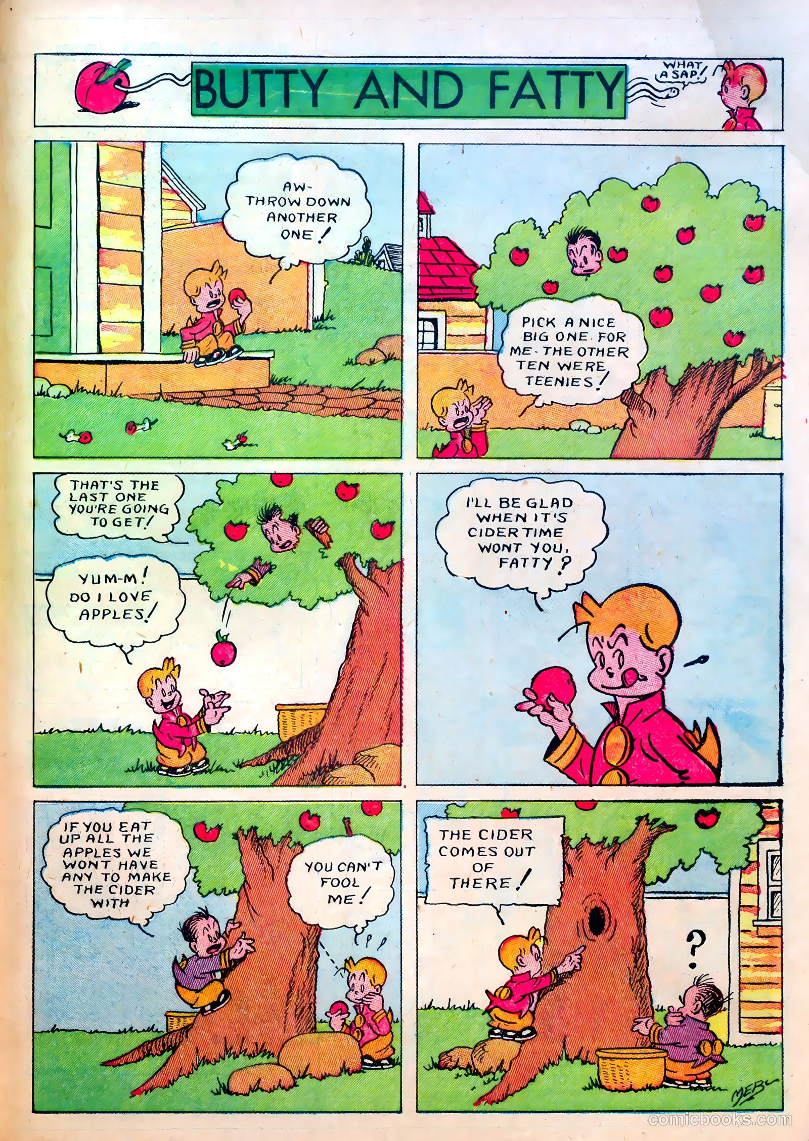 Famous Funnies #14 (1935) — page 57 of 64
