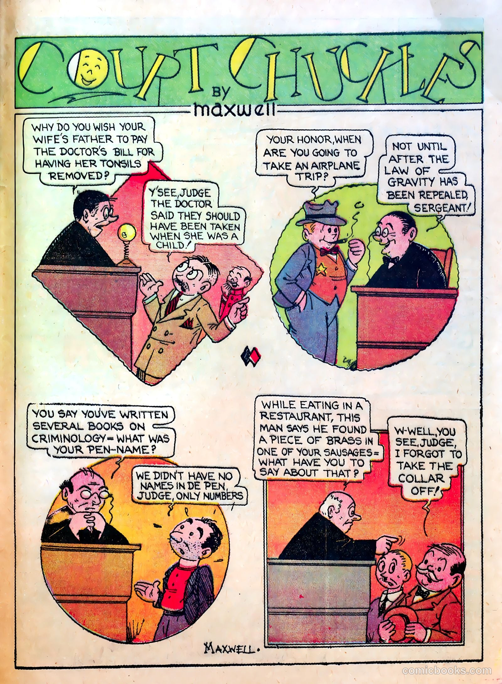 Famous Funnies #14 (1935) — page 59 of 64