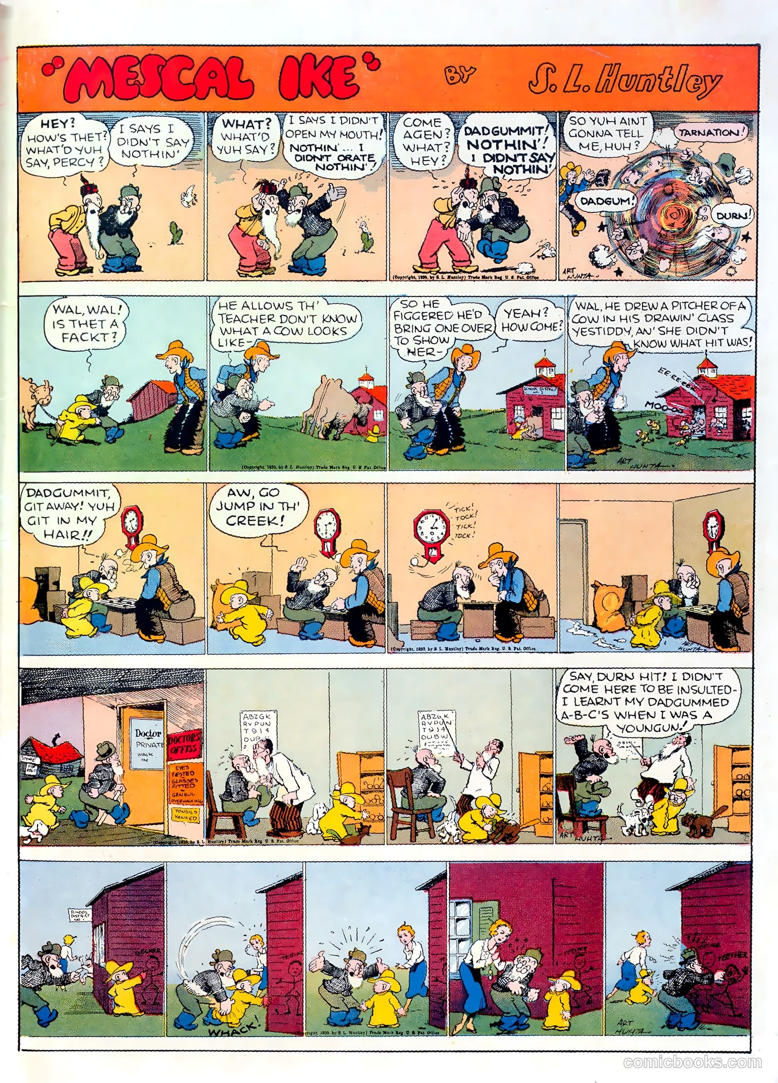 Famous Funnies #14 (1935) — page 63 of 64