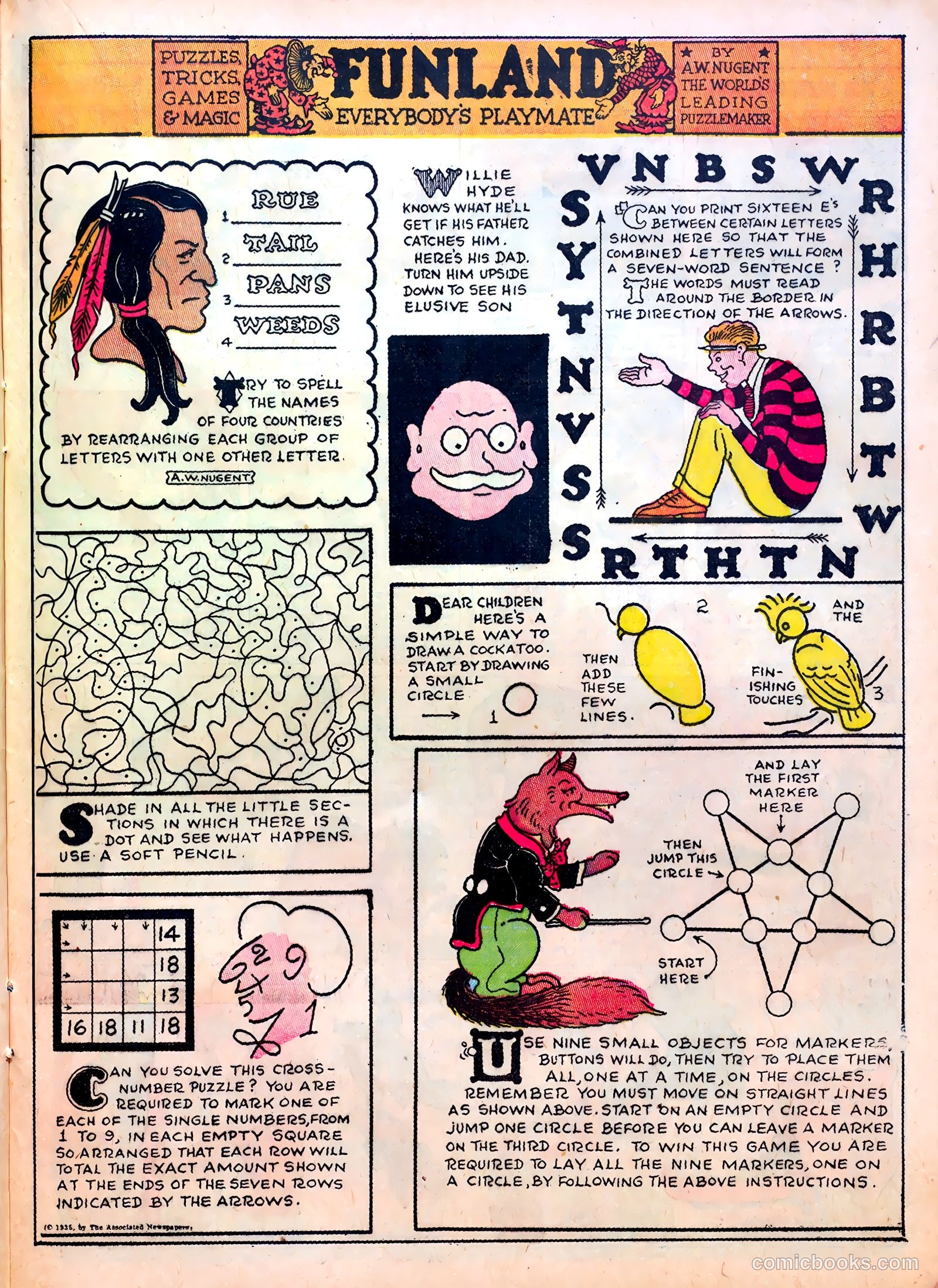 Famous Funnies #15 (1935) — page 19 of 64