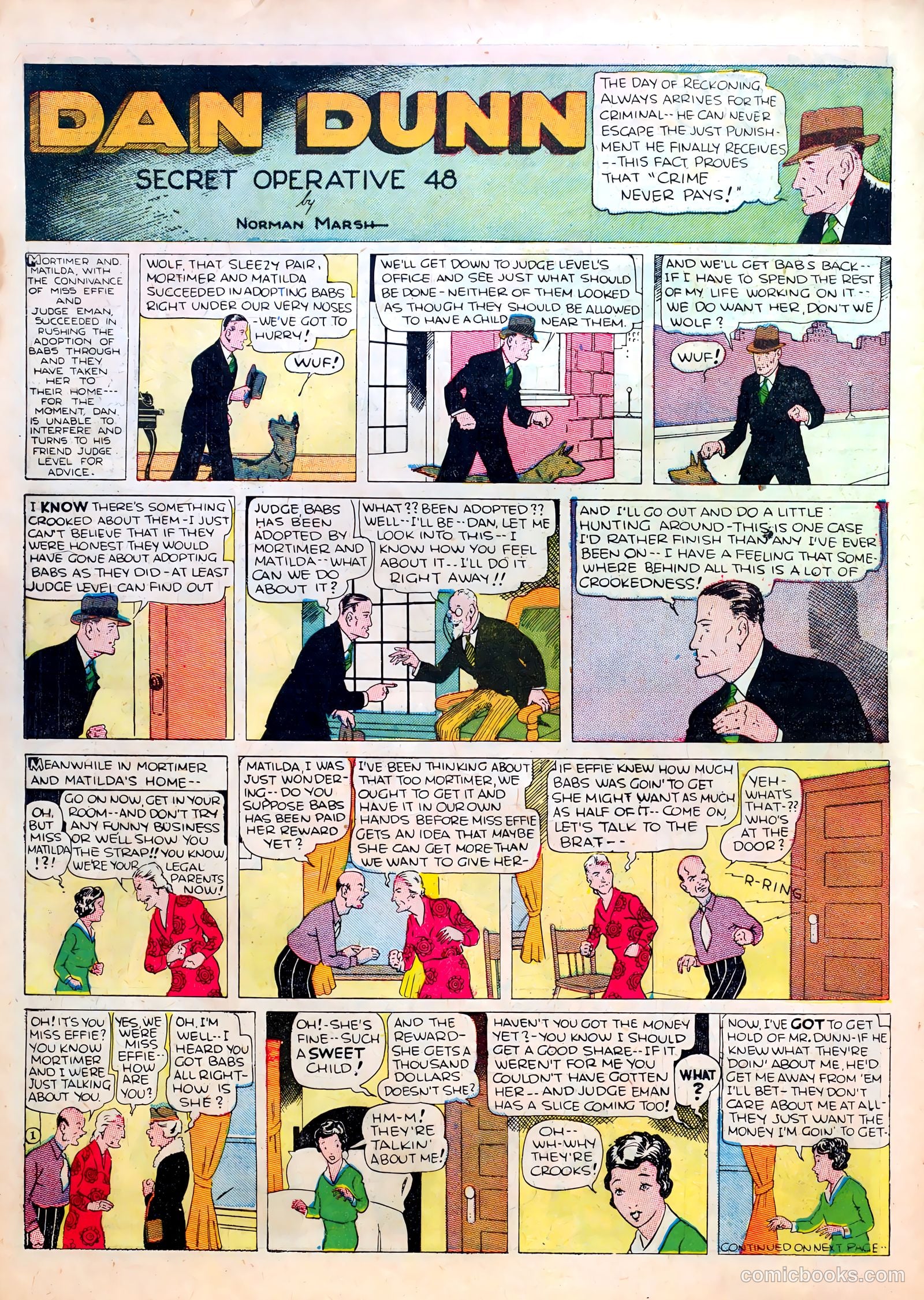 Famous Funnies #15 (1935) — page 52 of 64