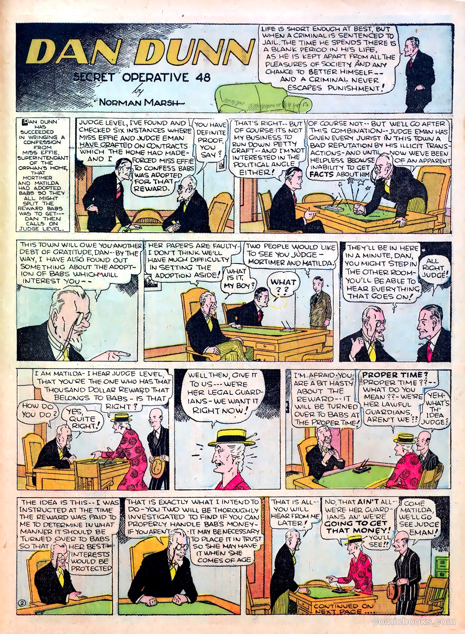 Famous Funnies #15 (1935) — page 53 of 64