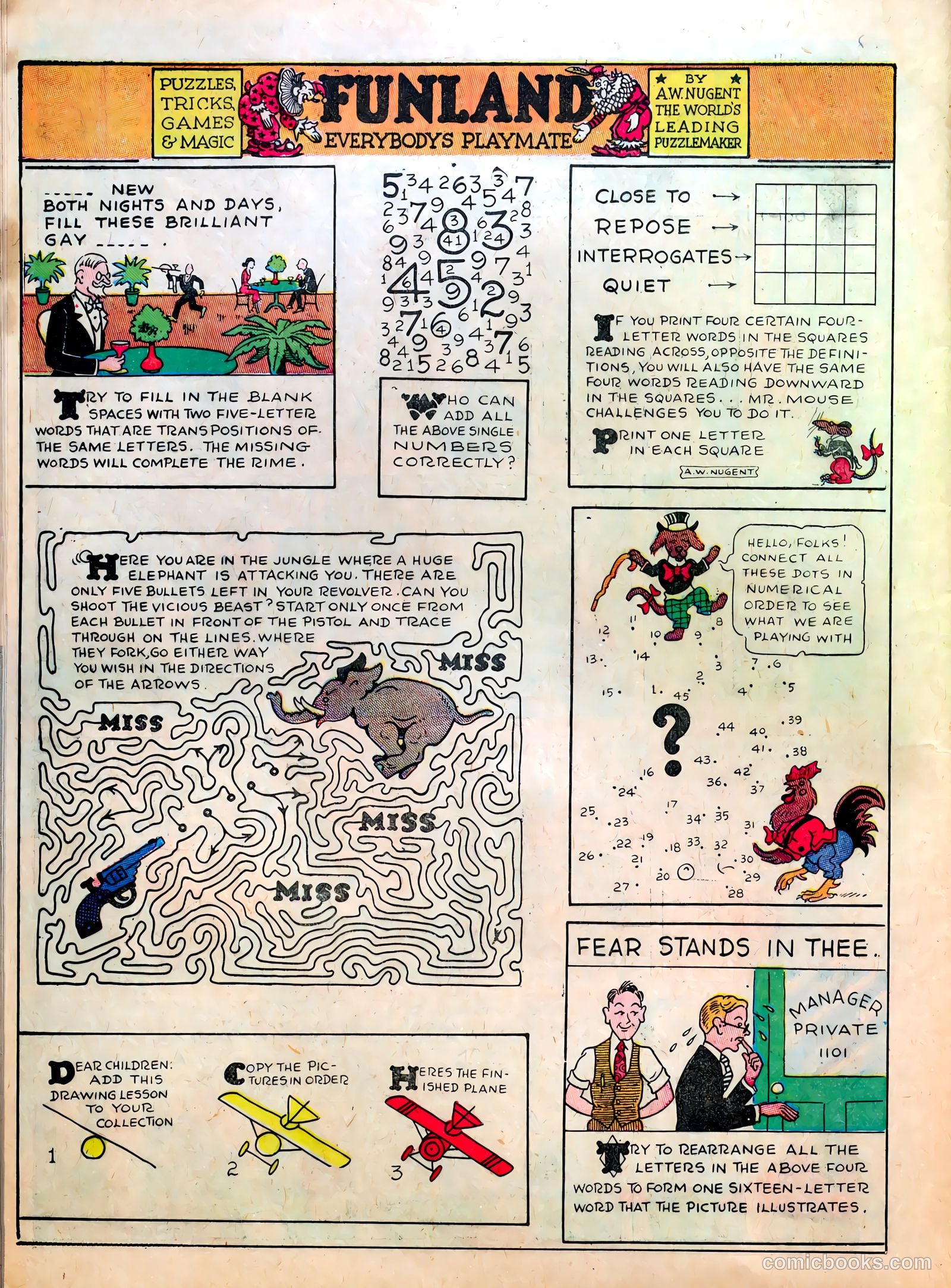 Famous Funnies #15 (1935) — page 56 of 64