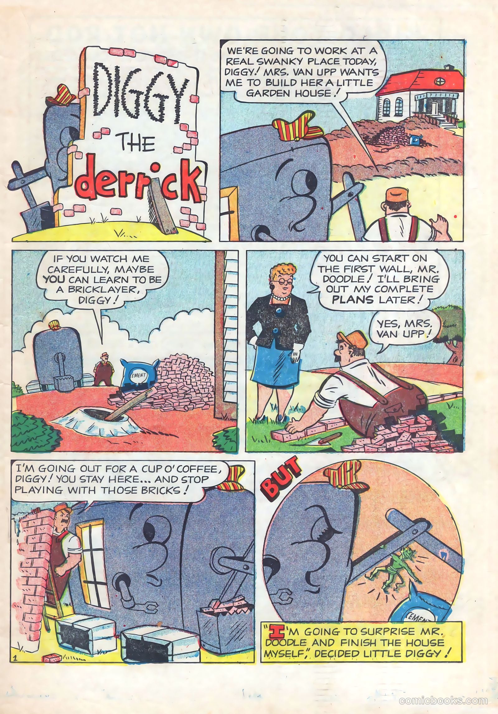 Famous Funnies #15 (1964) — page 19 of 36