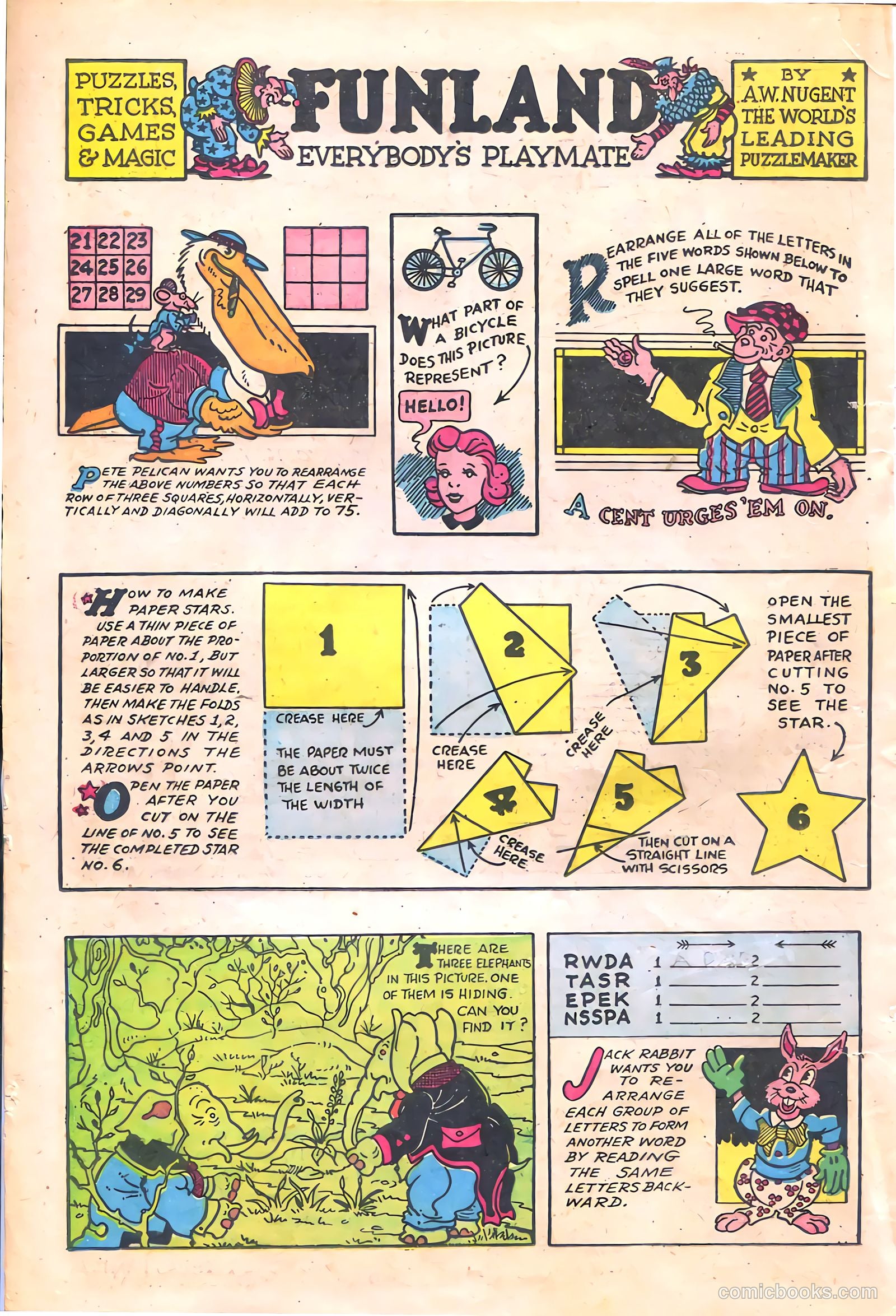 Famous Funnies #152 (1947) — page 22 of 46