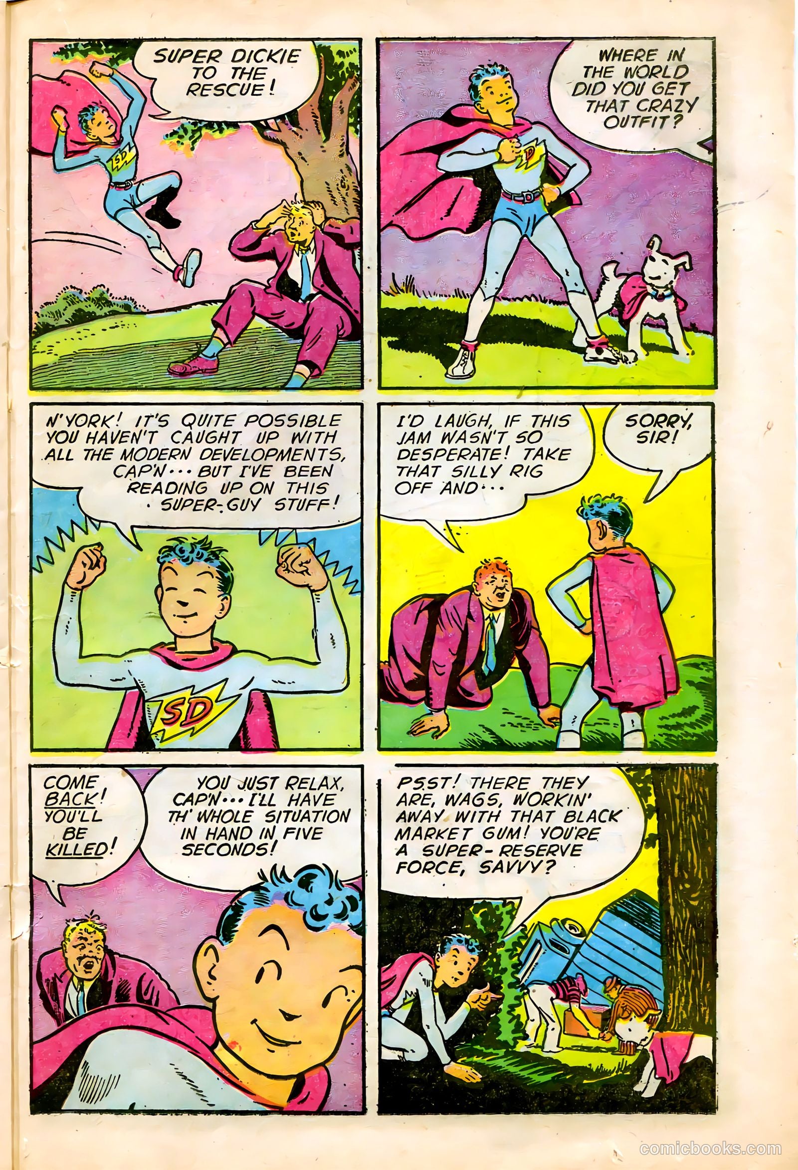 Famous Funnies #152 (1947) — page 27 of 46