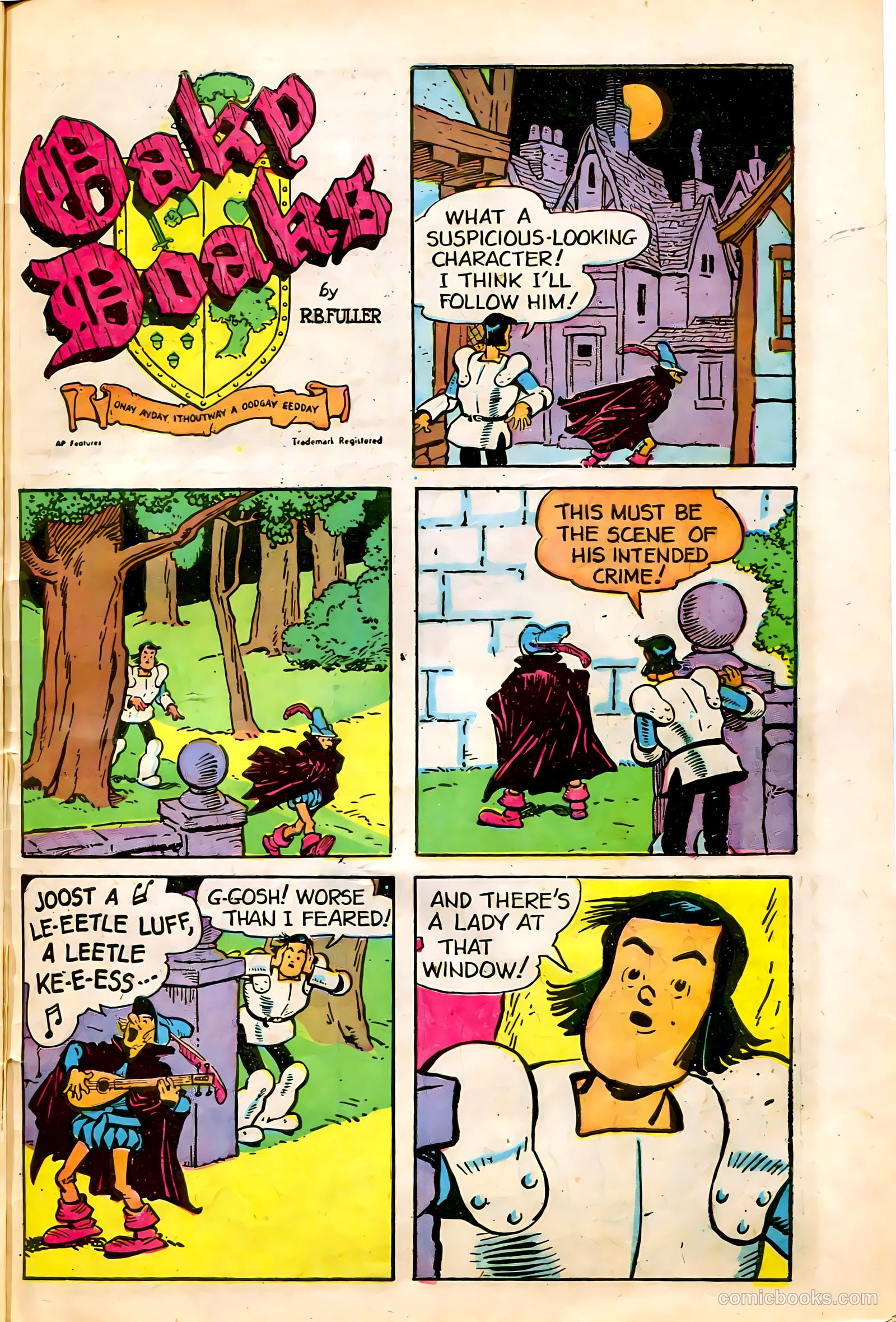 Famous Funnies #152 (1947) — page 37 of 46