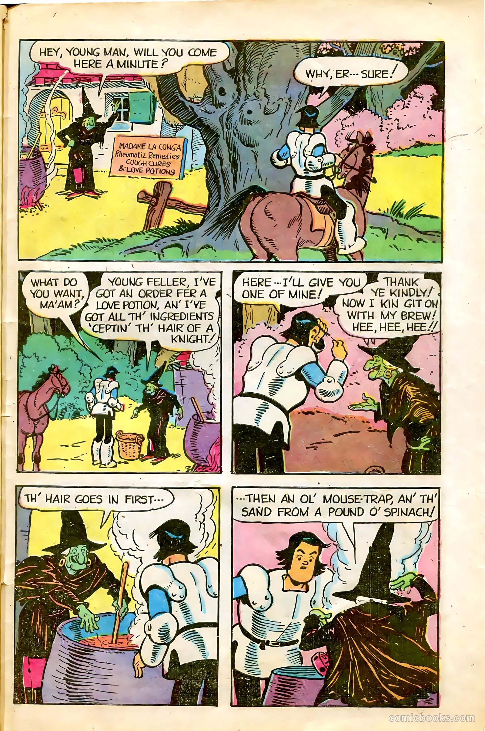 Famous Funnies #152 (1947) — page 39 of 46
