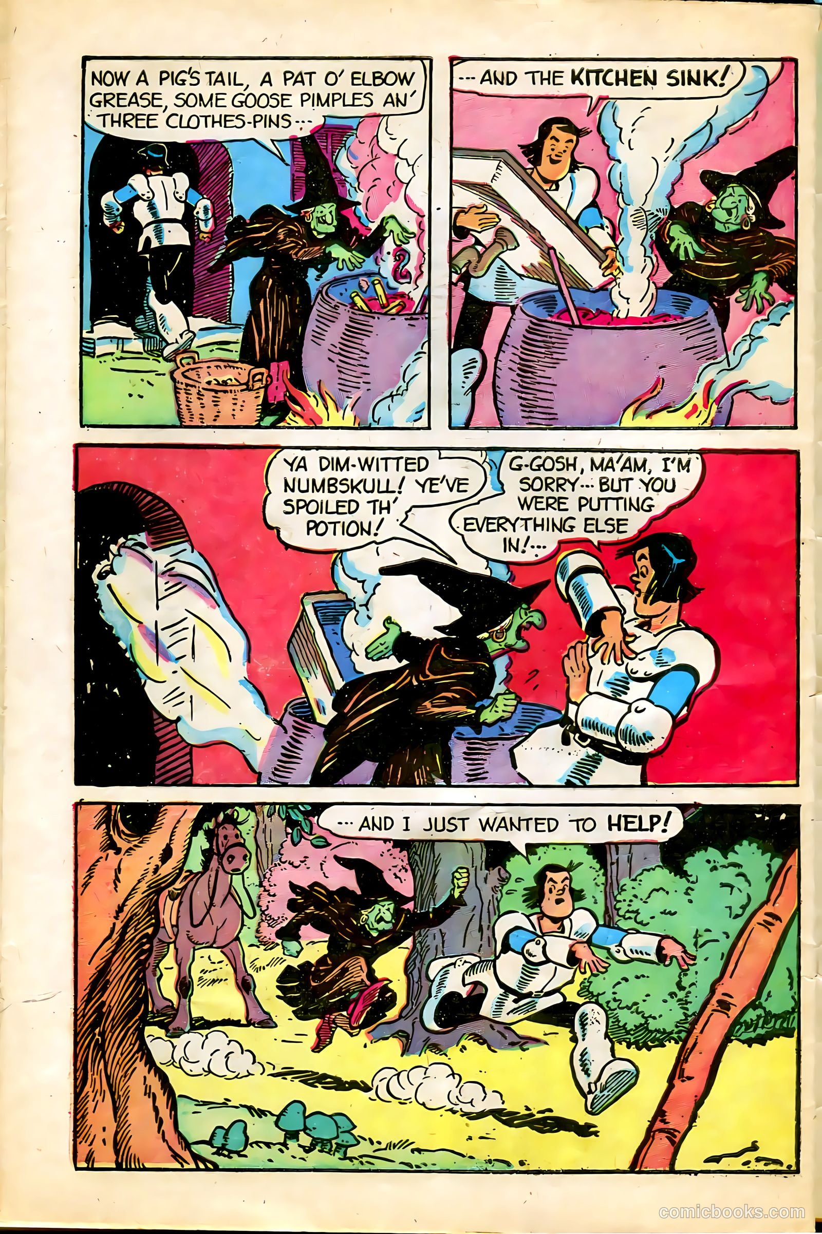 Famous Funnies #152 (1947) — page 40 of 46