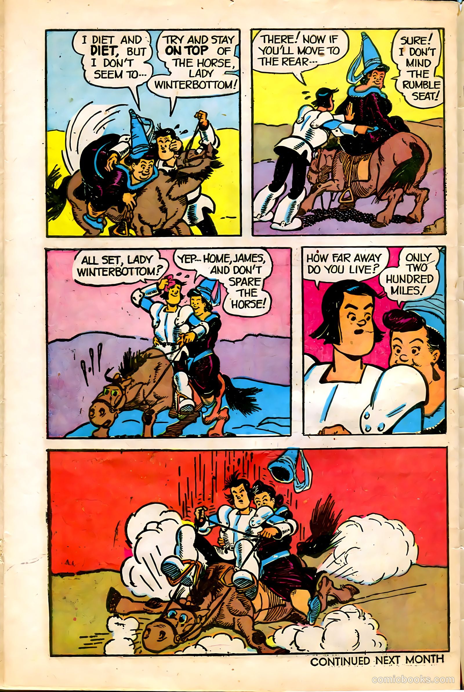 Famous Funnies #152 (1947) — page 42 of 46