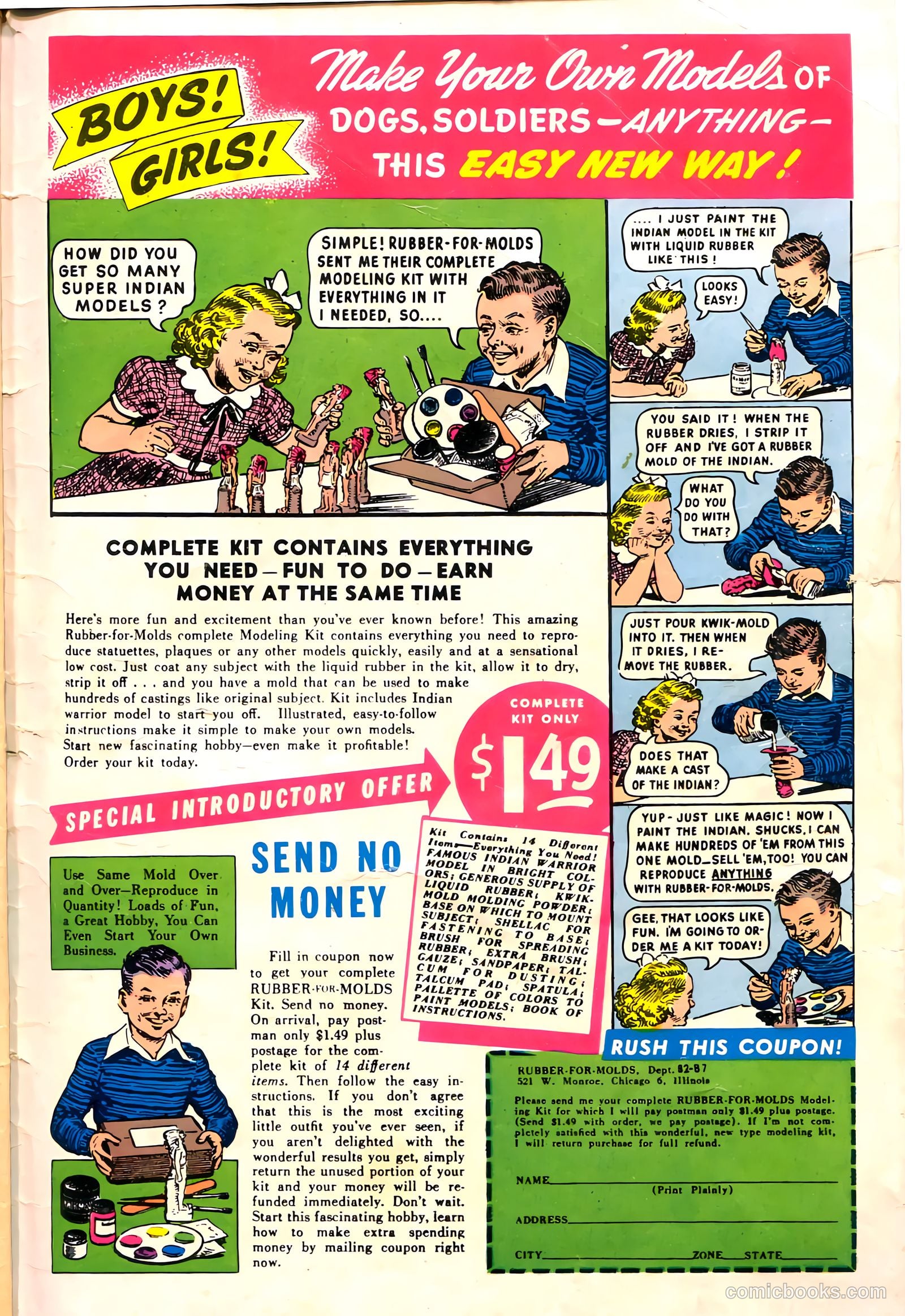 Famous Funnies #152 (1947) — page 45 of 46