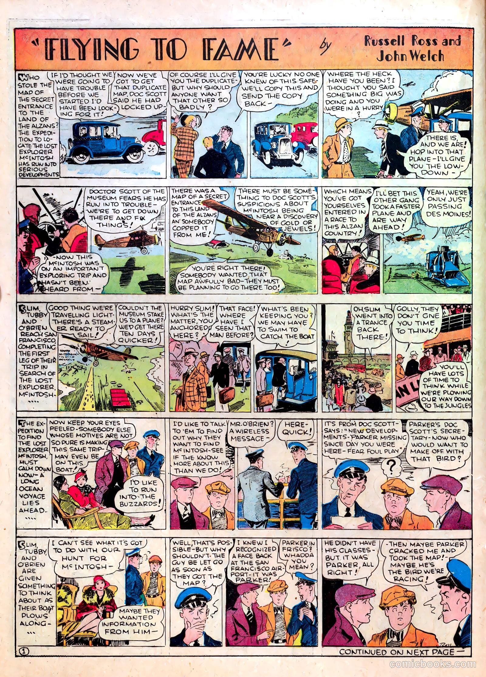 Famous Funnies #16 (1935) — page 26 of 64