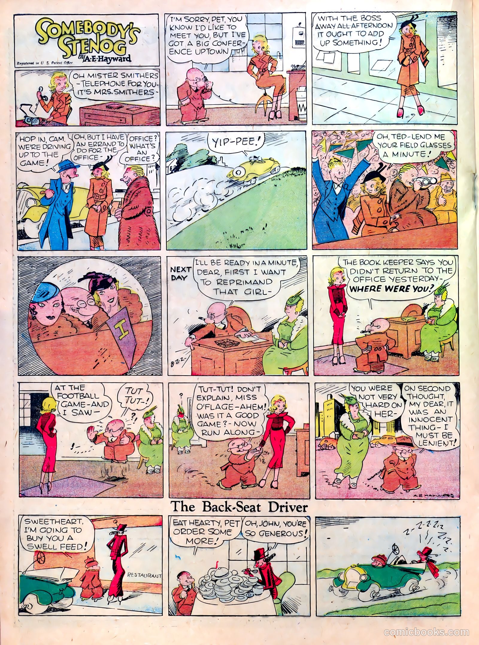 Famous Funnies #16 (1935) — page 32 of 64