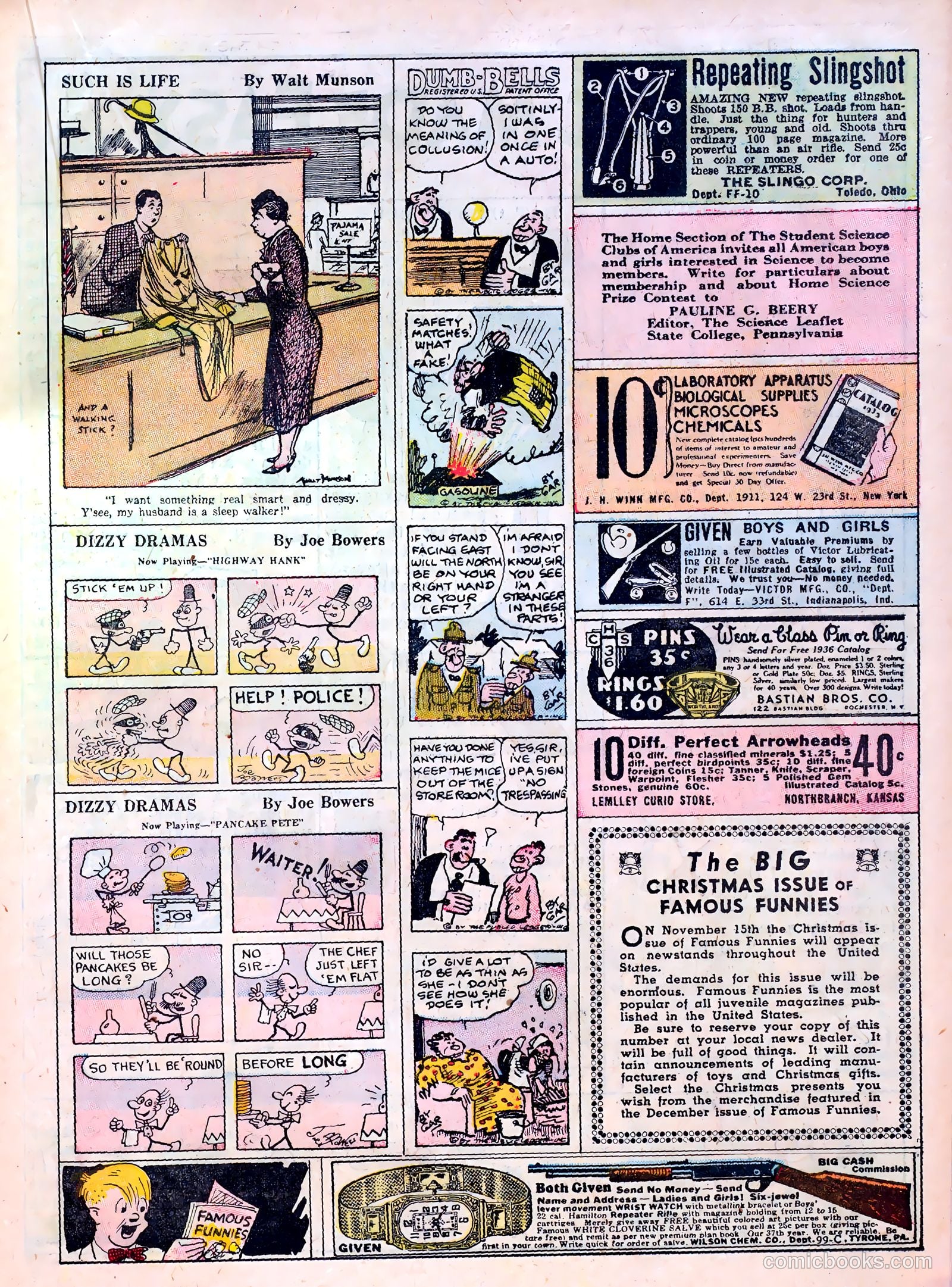 Famous Funnies #16 (1935) — page 33 of 64