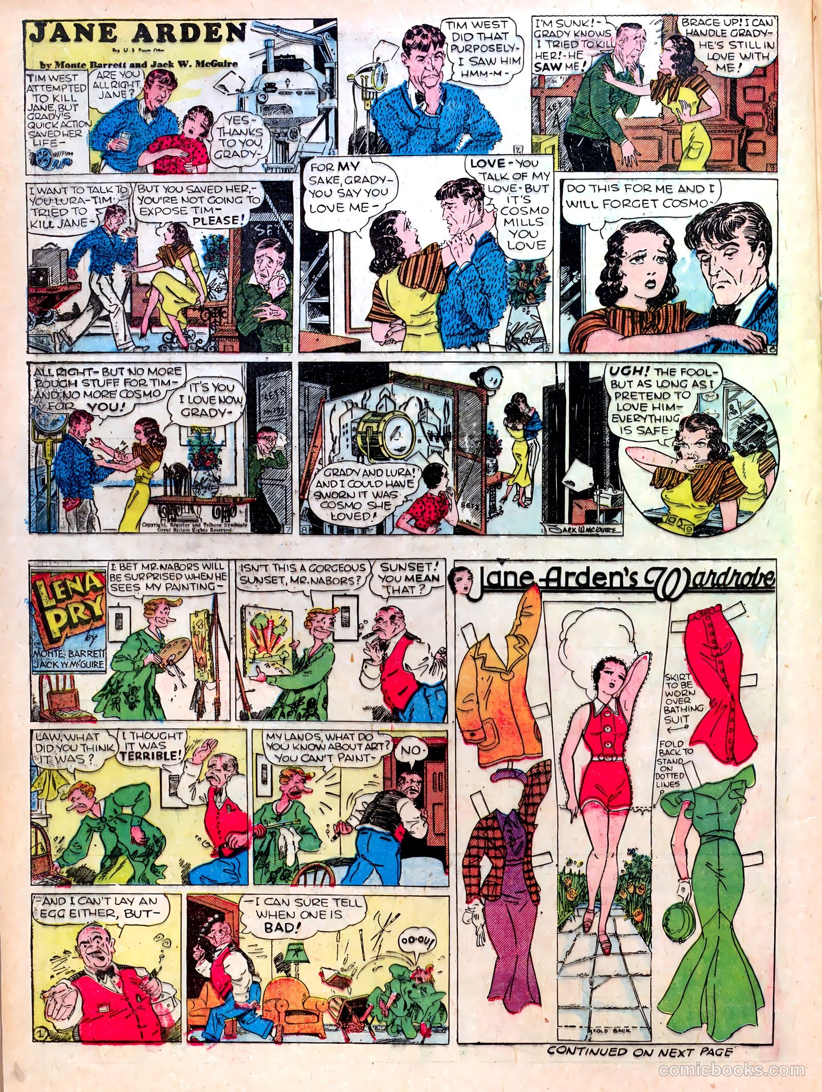 Famous Funnies #16 (1935) — page 40 of 64