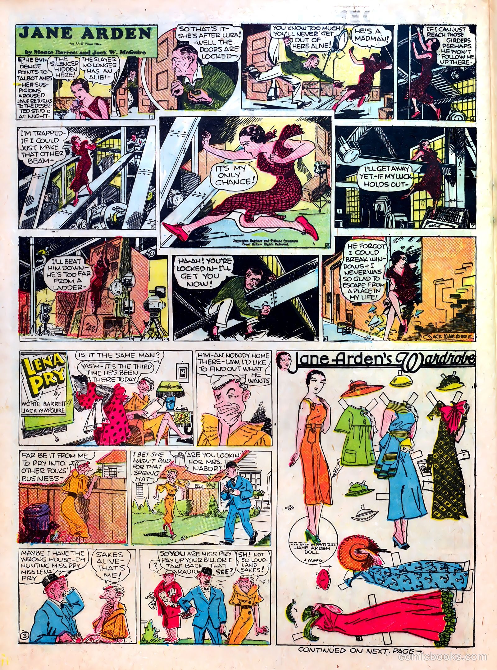 Famous Funnies #16 (1935) — page 42 of 64