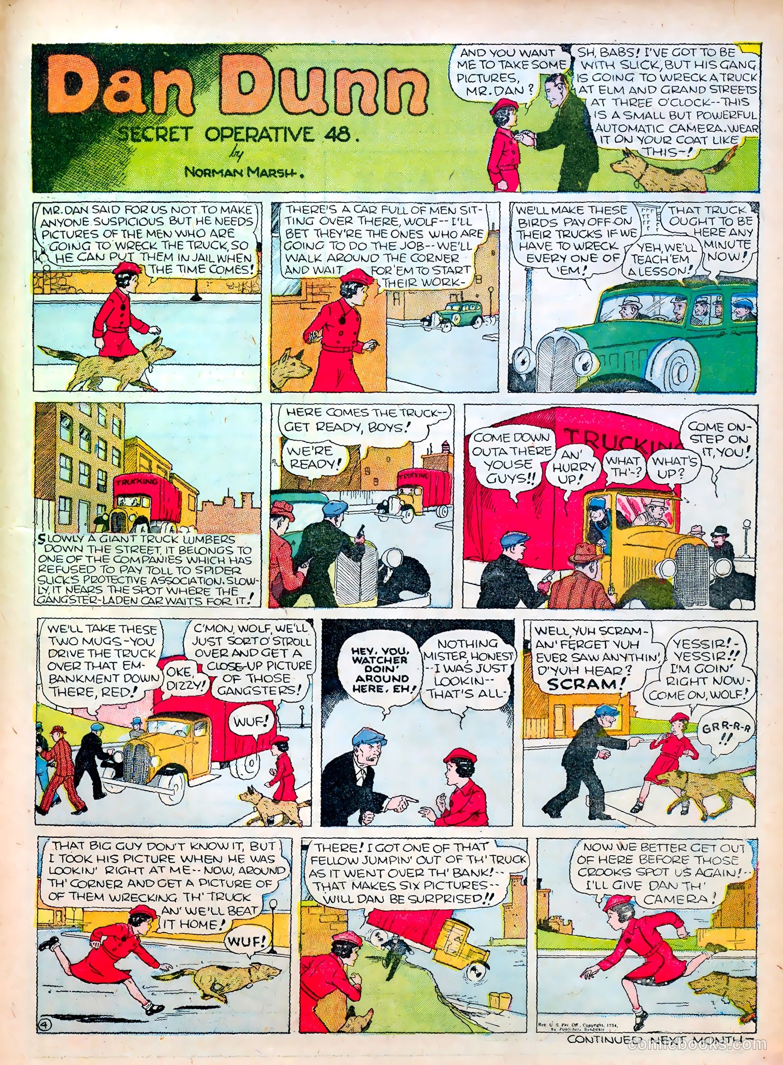 Famous Funnies #16 (1935) — page 55 of 64