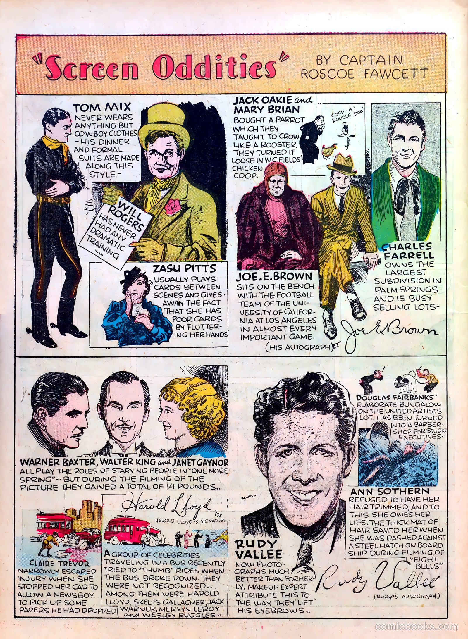 Famous Funnies #16 (1935) — page 60 of 64