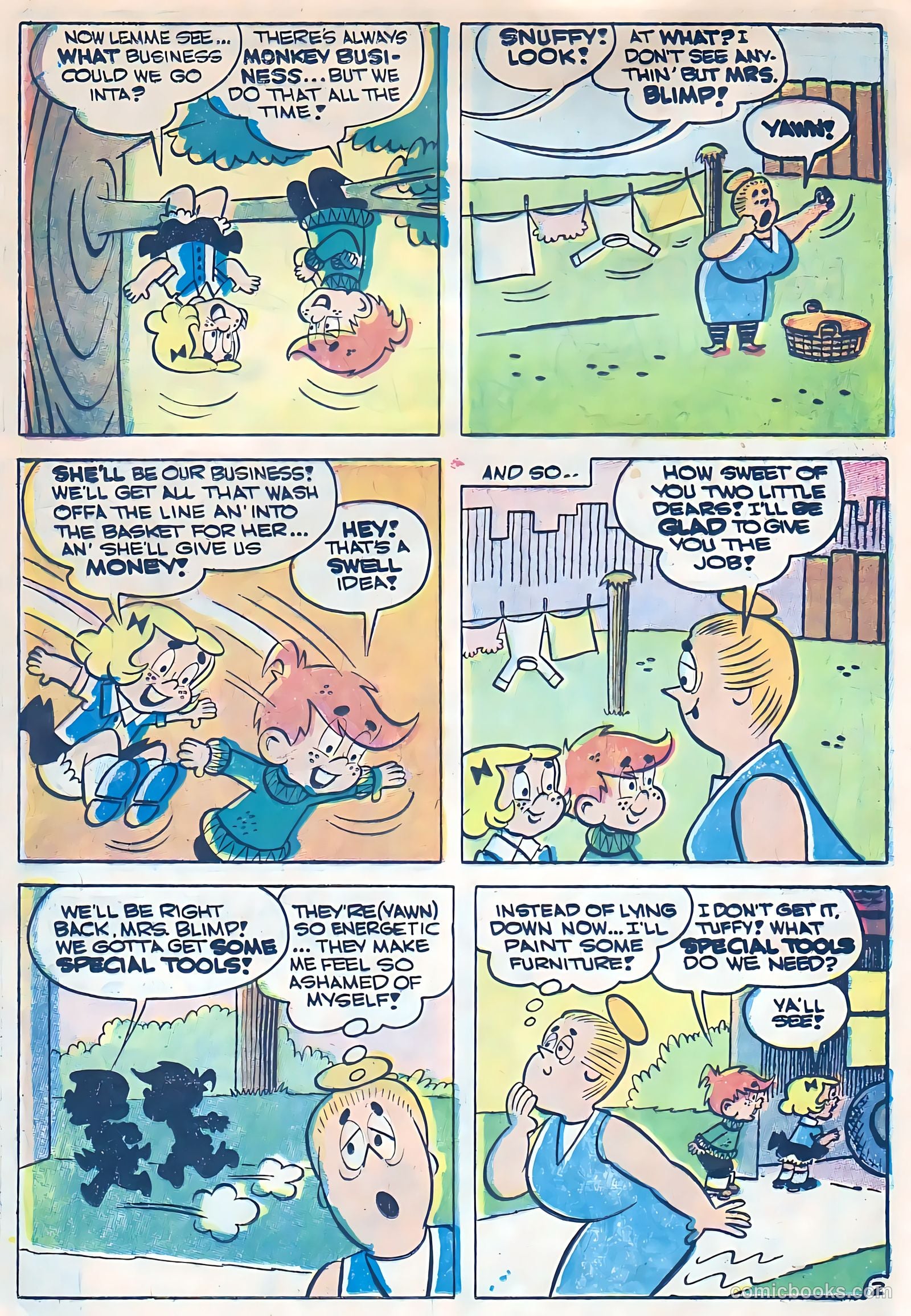 Famous Funnies #17 (1964) — page 21 of 37