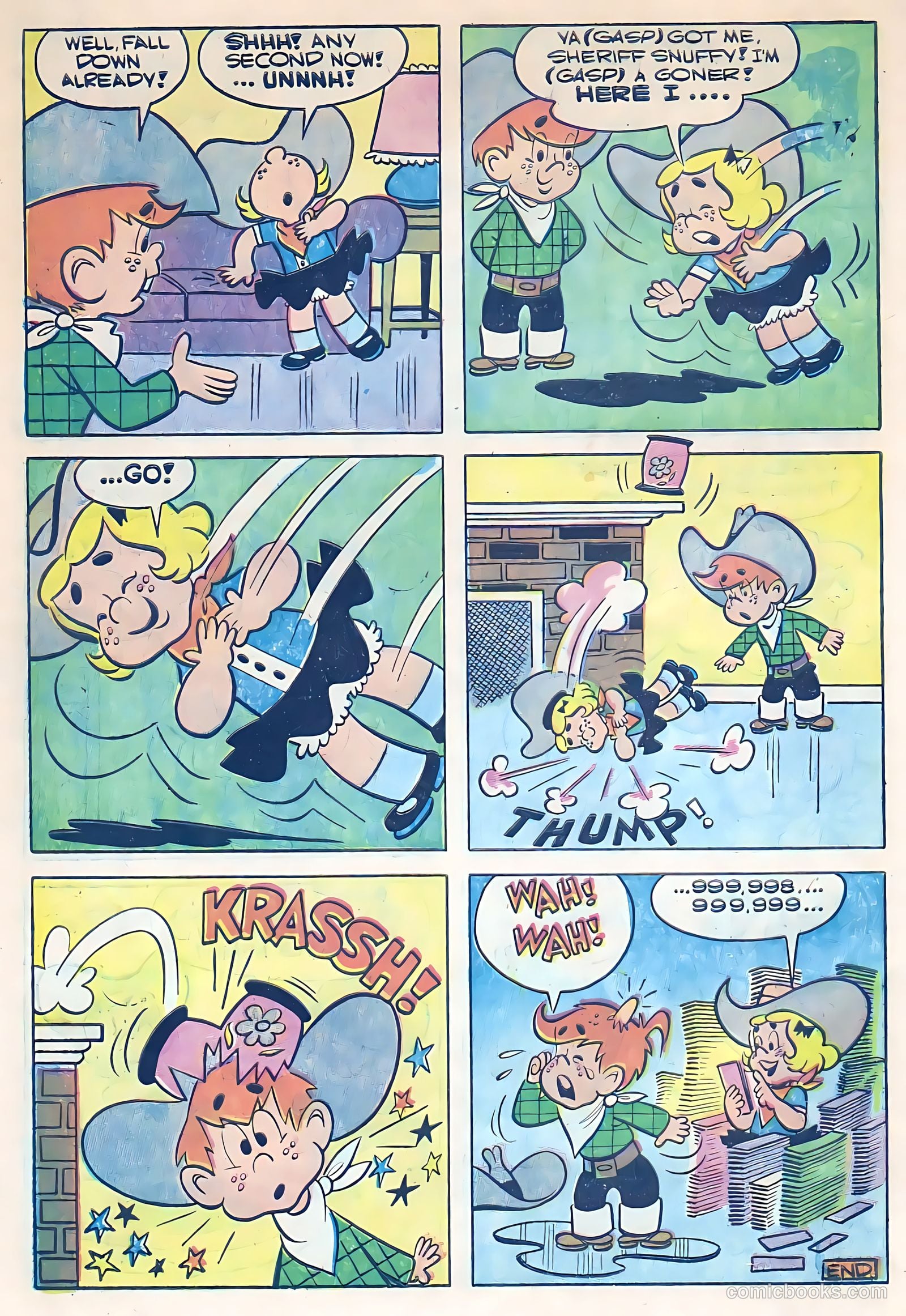 Famous Funnies #17 (1964) — page 35 of 37