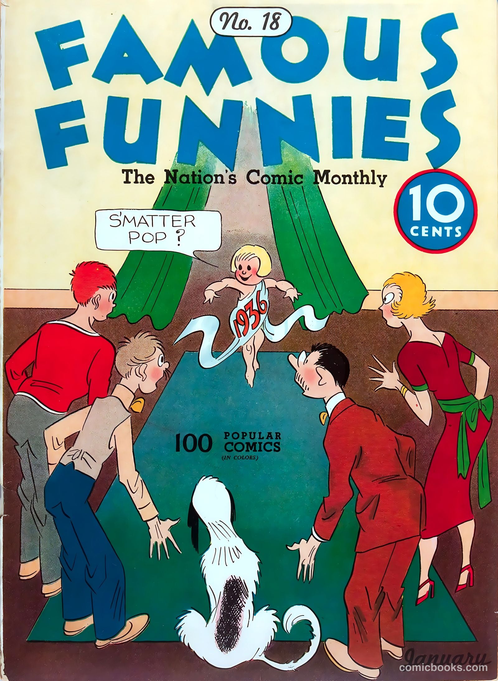 Famous Funnies #18