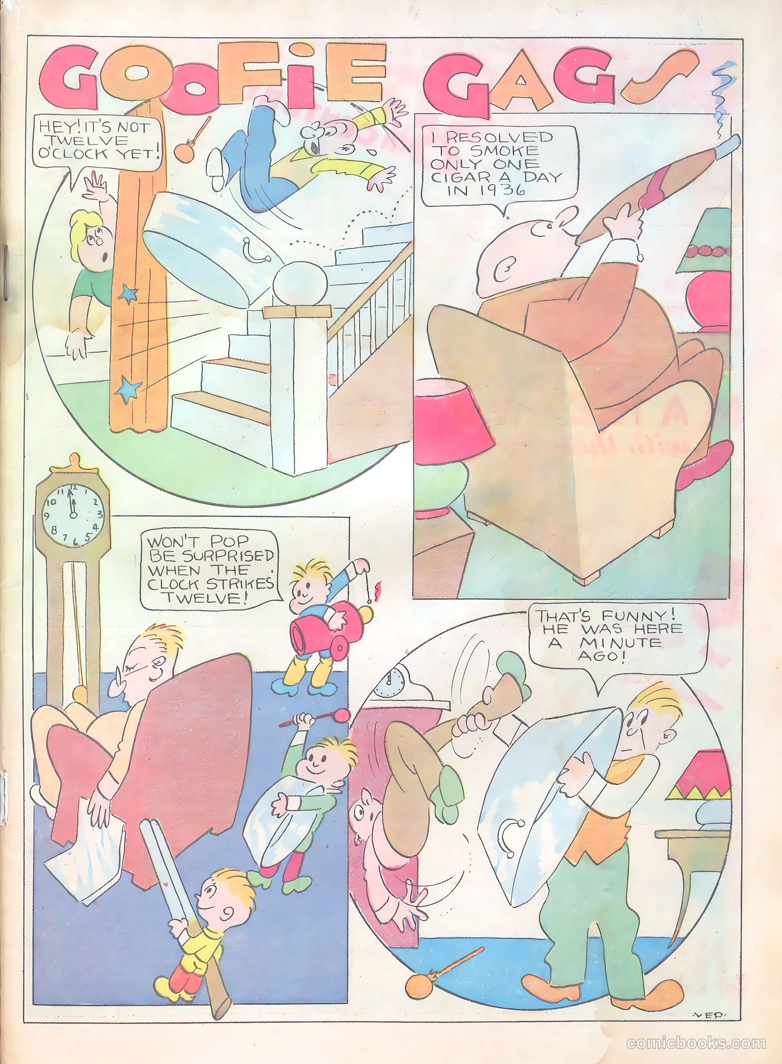 Famous Funnies #18 (1936) — page 3 of 64
