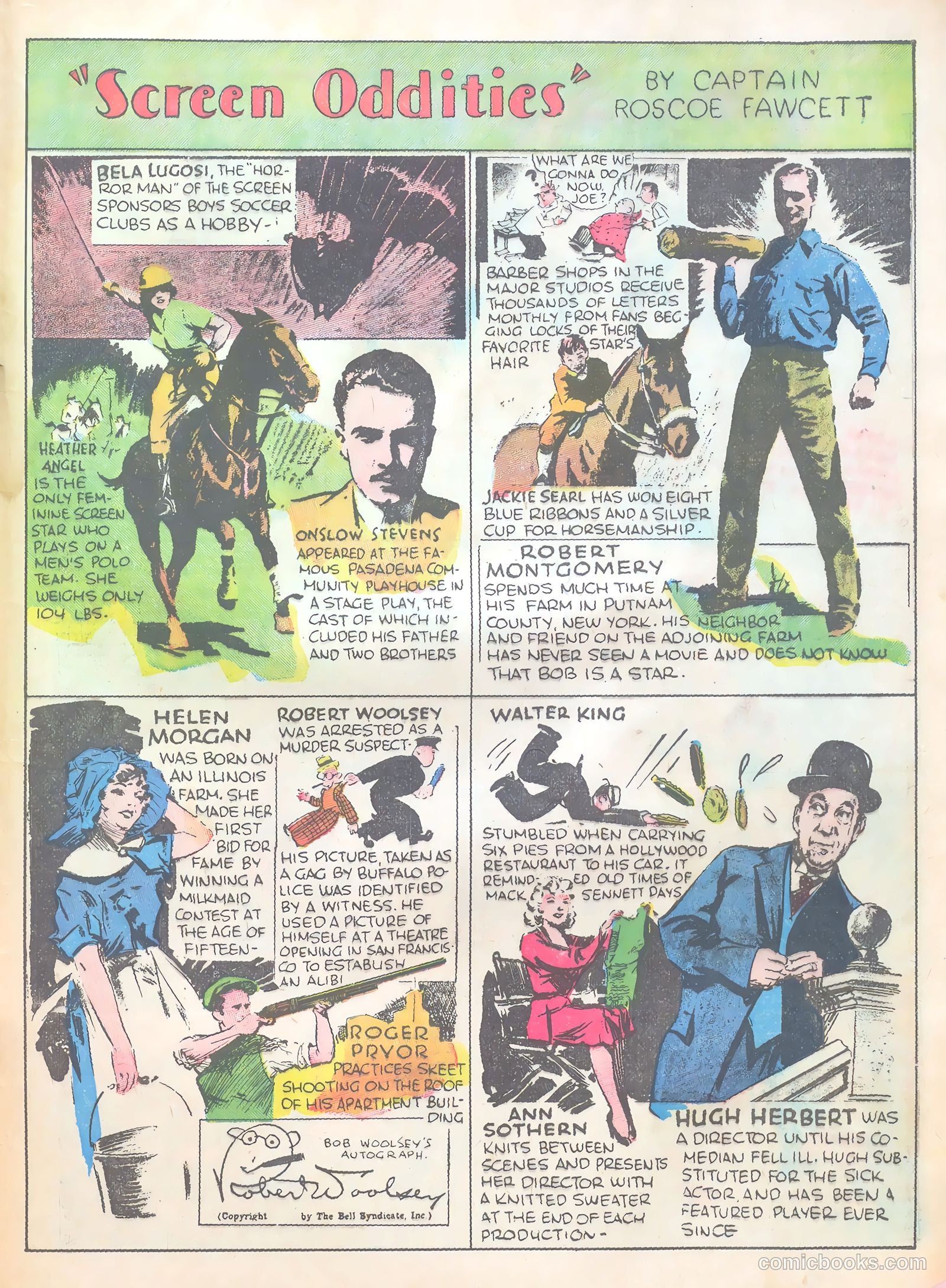 Famous Funnies #18 (1936) — page 61 of 64