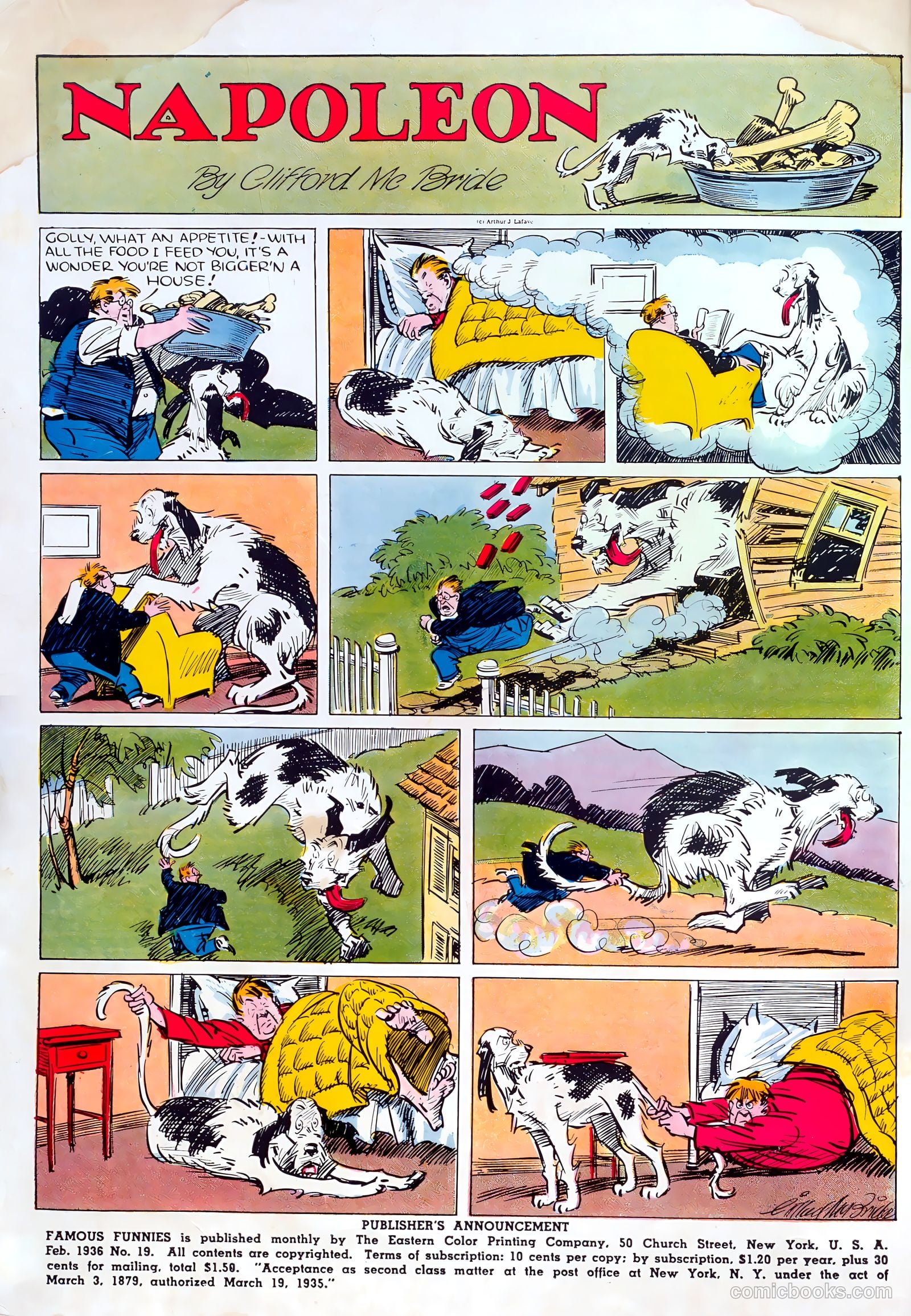 Famous Funnies #19 (1936) — page 2 of 64