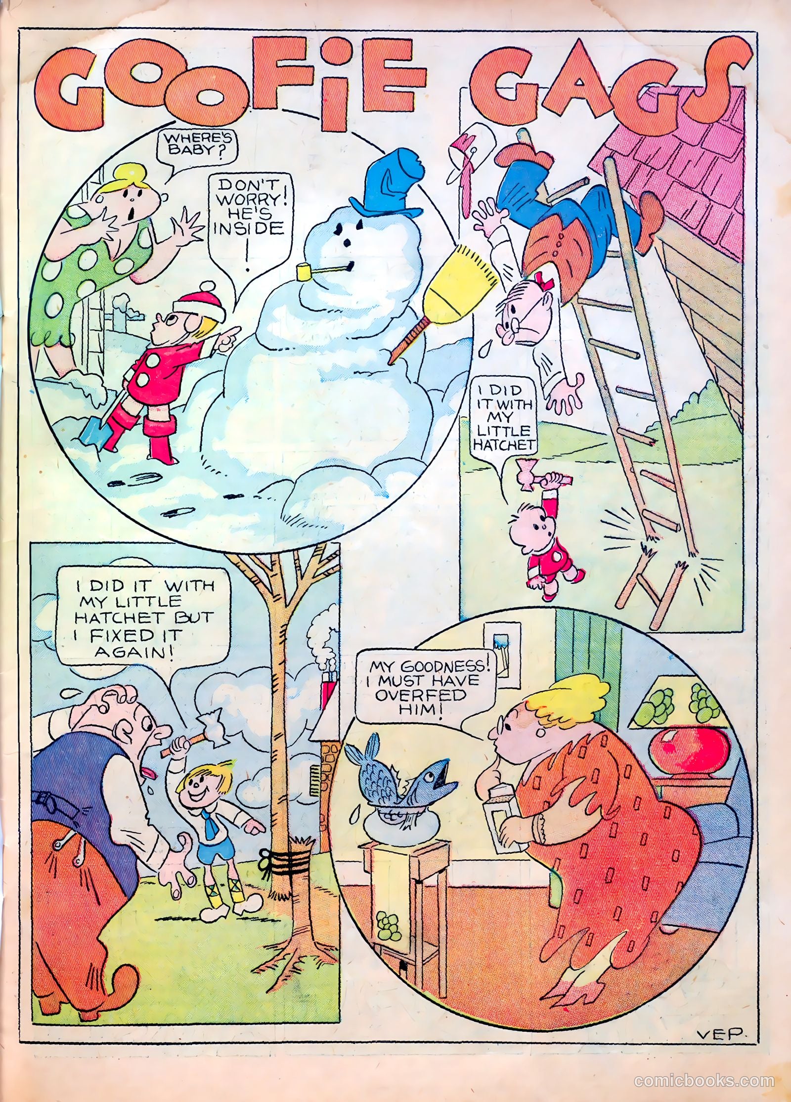 Famous Funnies #19 (1936) — page 3 of 64